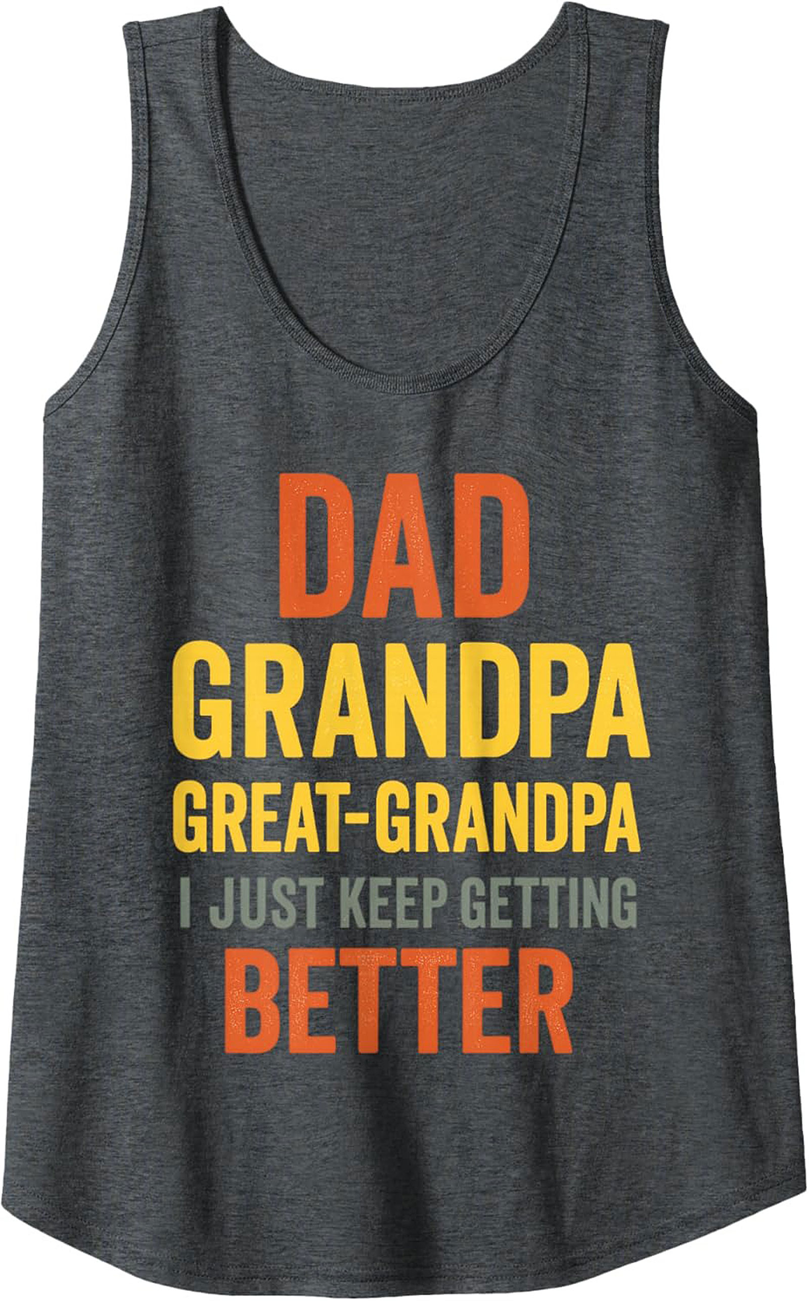 Great-Grandpa Tank Top Funny Dad Grandpa Sleeveless Shirt