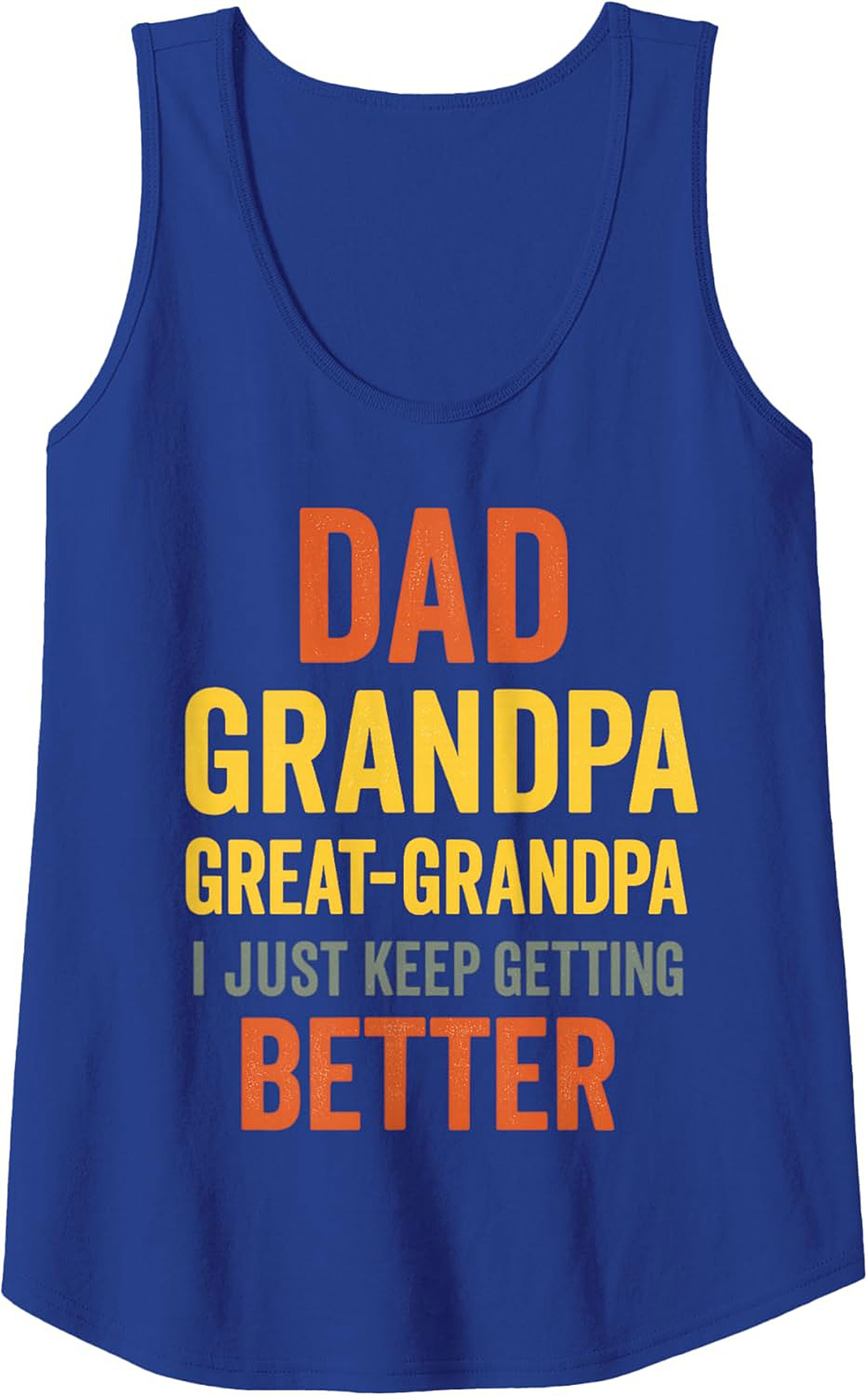 Great-Grandpa Tank Top Funny Dad Grandpa Sleeveless Shirt