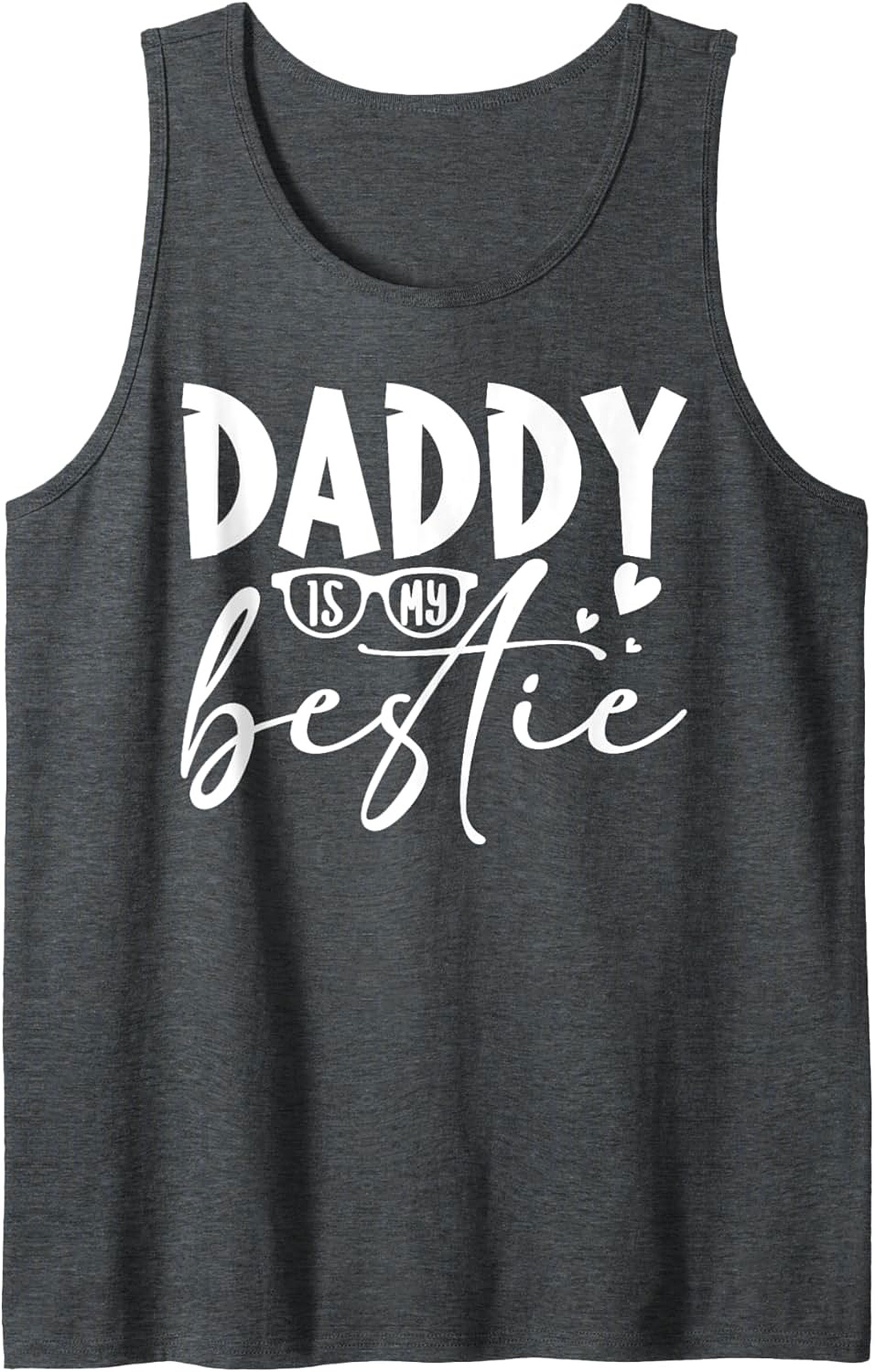 Daddy’s Bestie Graphic Tank Unisex Father’s Day Gift