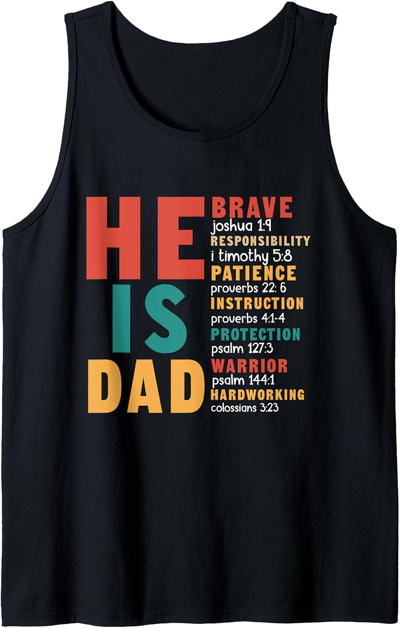 Christian Dad Graphic Tank