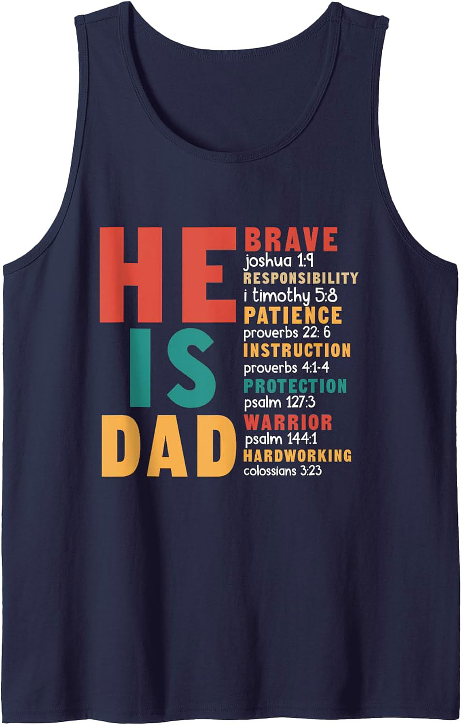 Christian Dad Graphic Tank