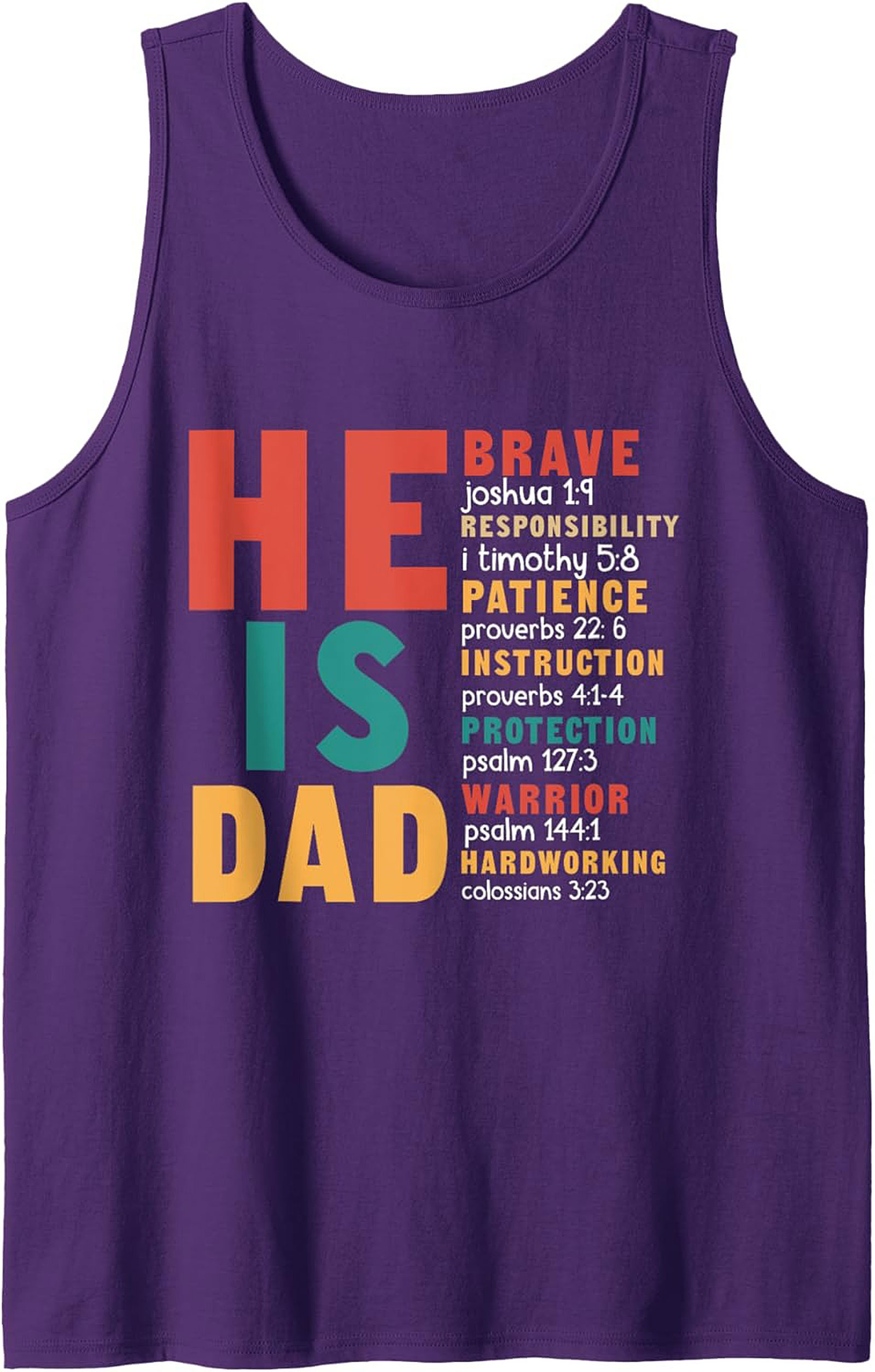 Christian Dad Graphic Tank