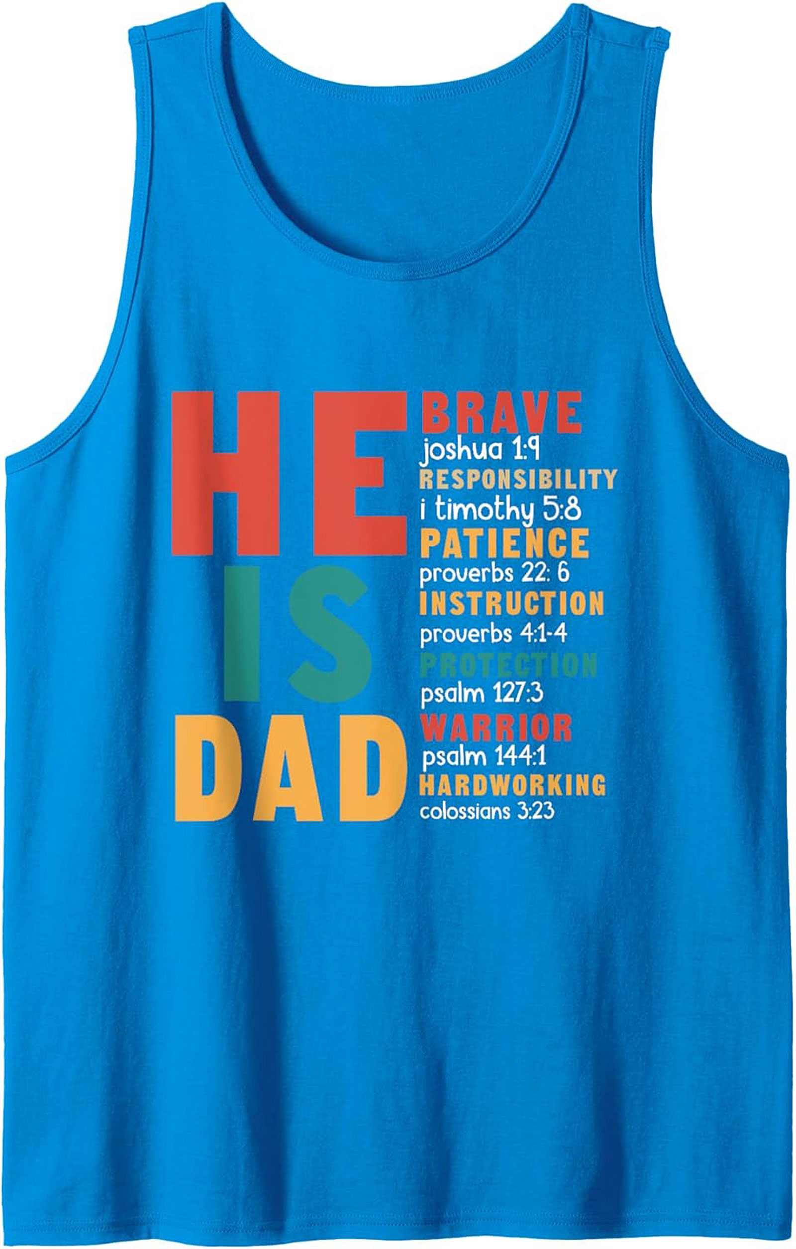 Christian Dad Graphic Tank