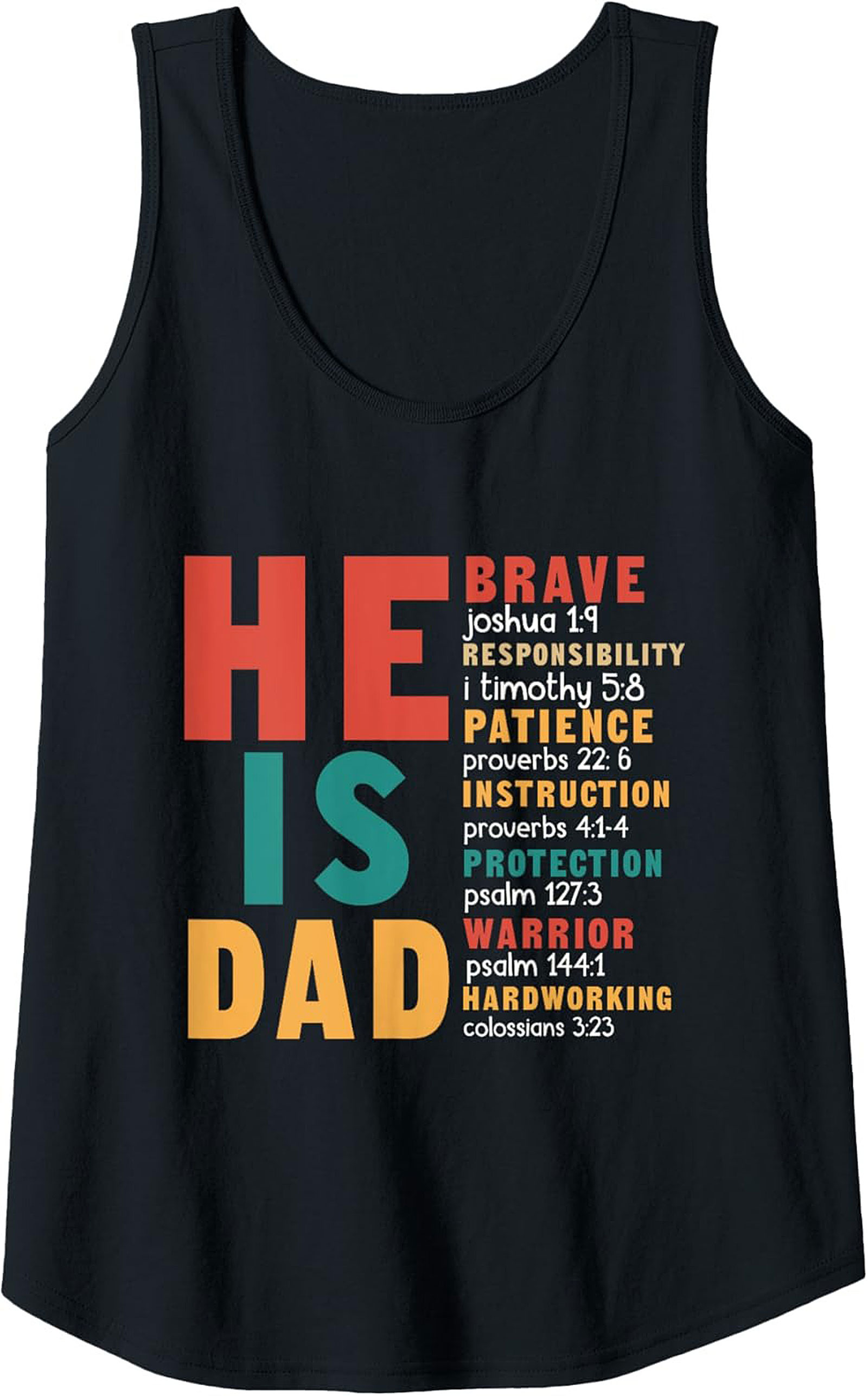 Christian Dad Graphic Tank