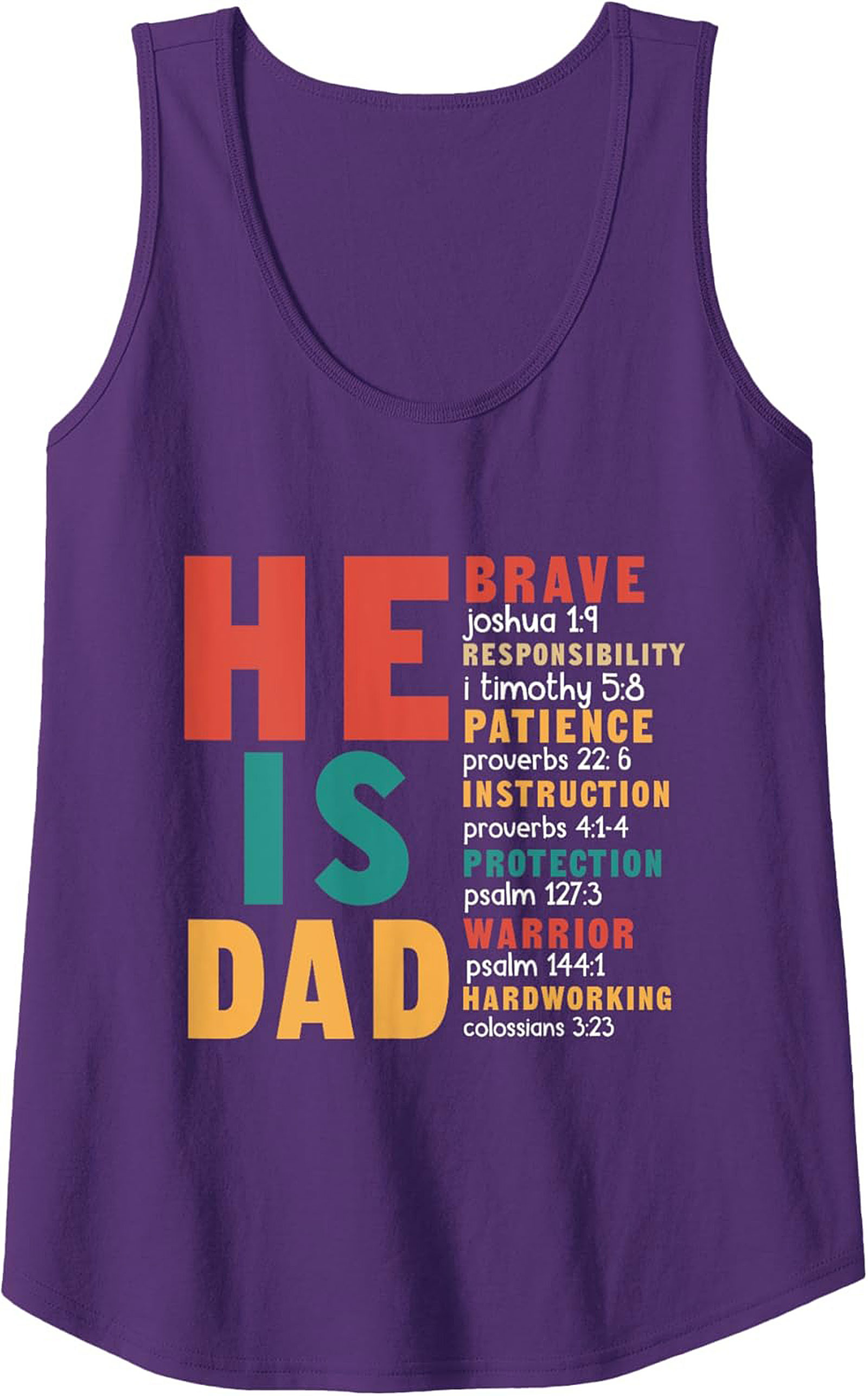 Christian Dad Graphic Tank
