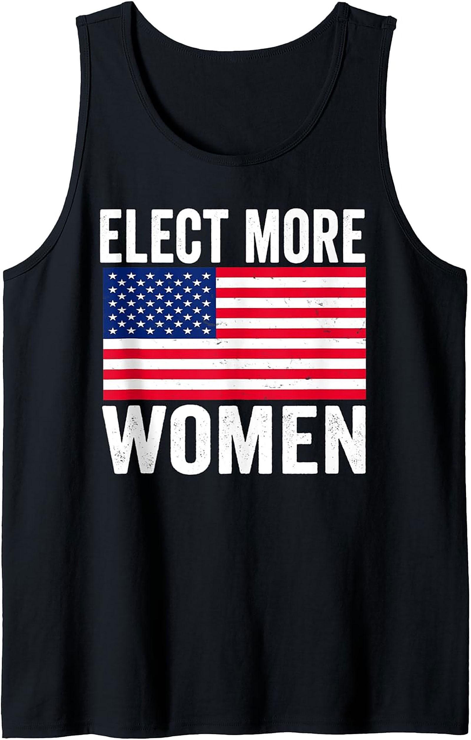 Elect More Women Graphic Tank | Patriotic Feminist Apparel