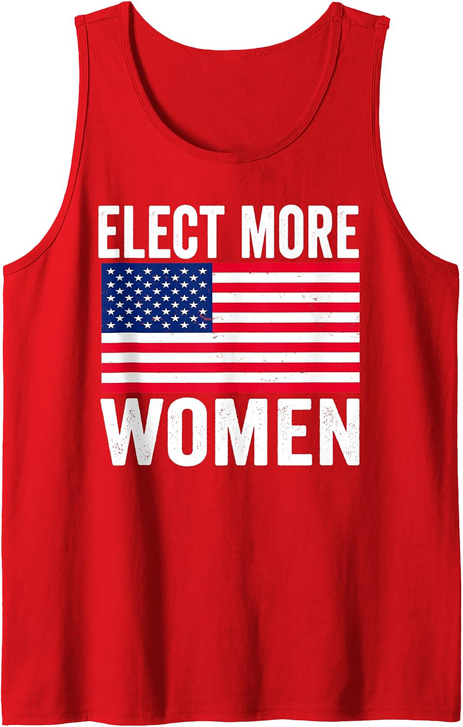 Elect More Women Graphic Tank | Patriotic Feminist Apparel