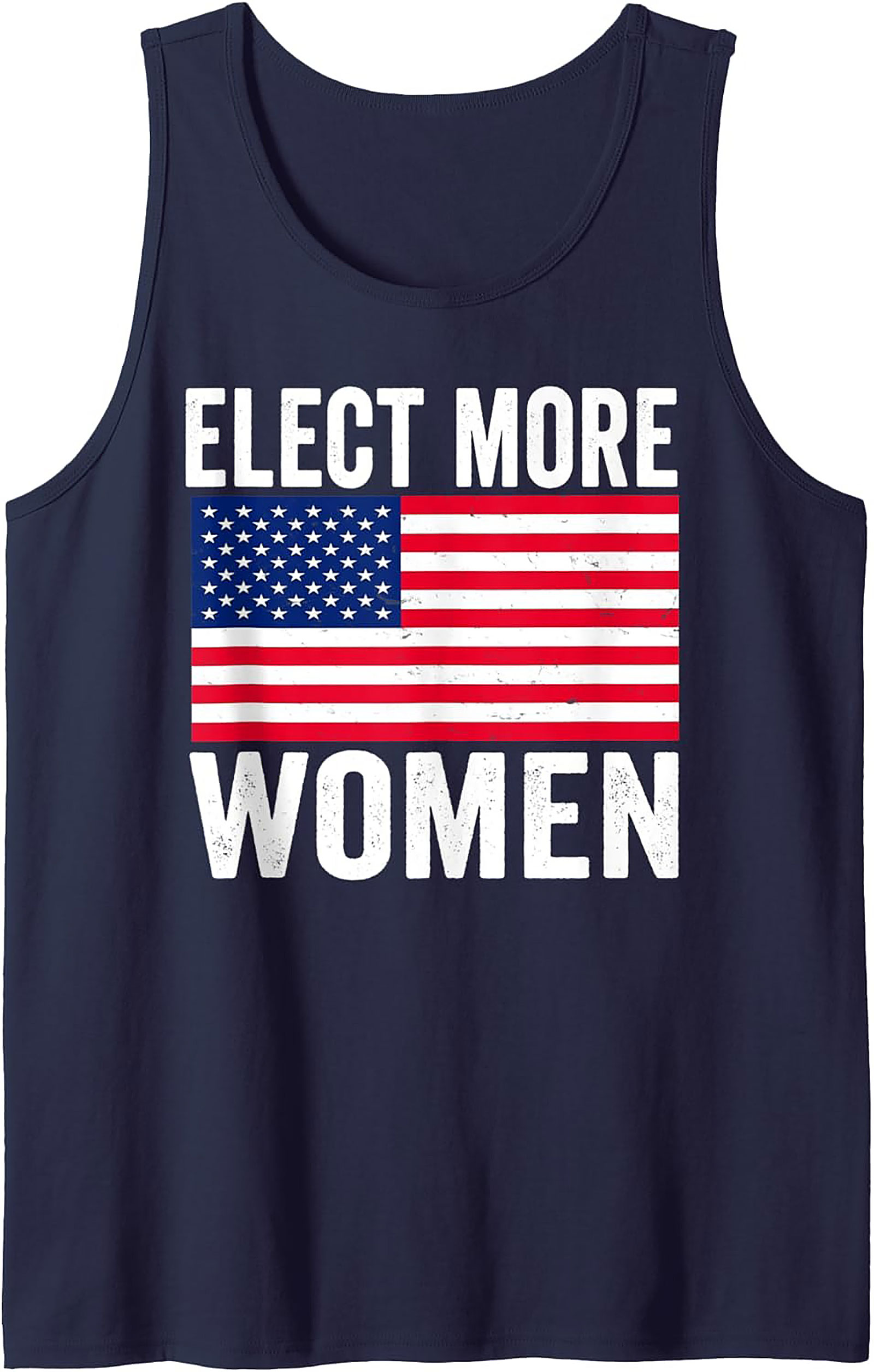 Elect More Women Graphic Tank | Patriotic Feminist Apparel