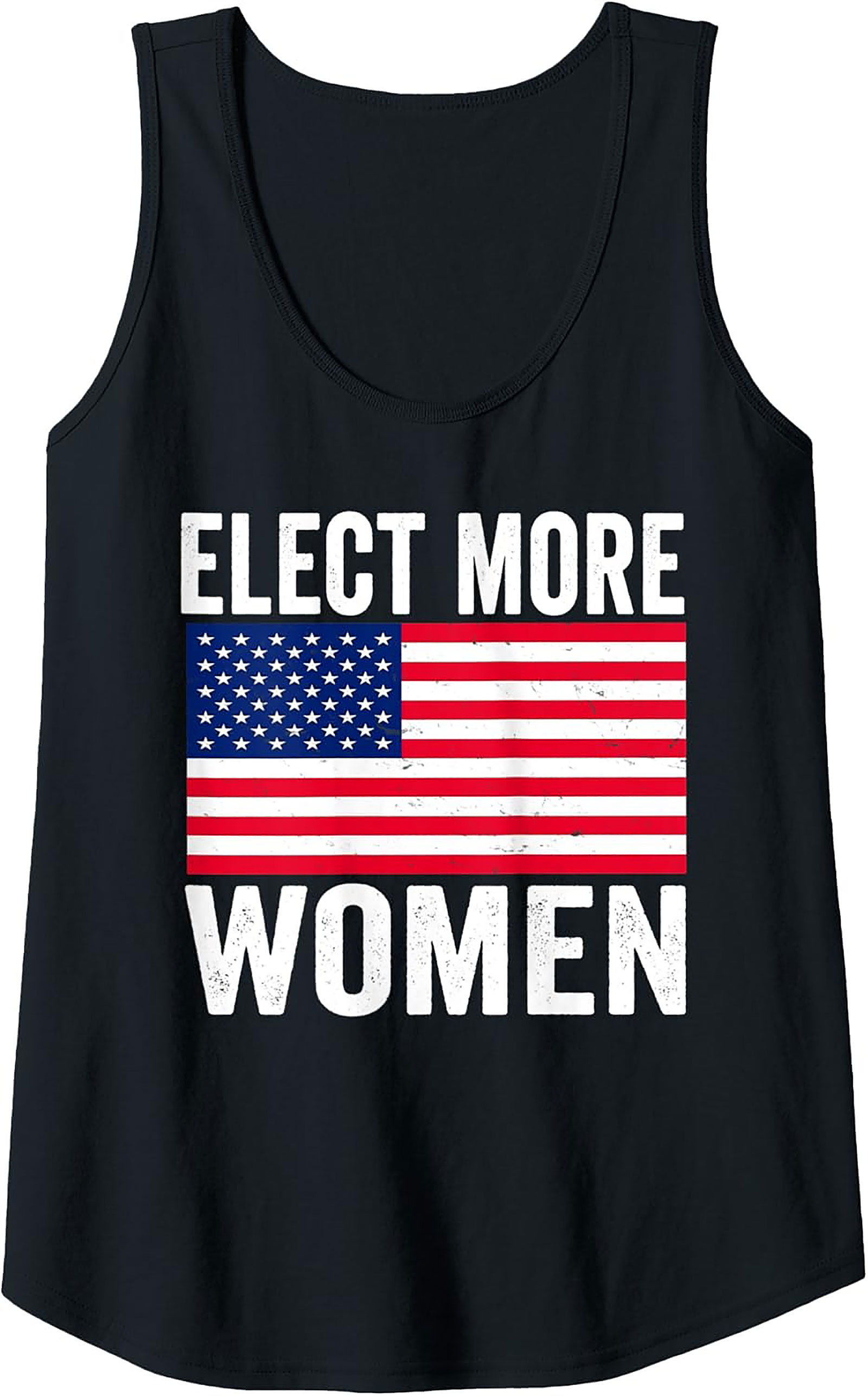 Elect More Women Graphic Tank | Patriotic Feminist Apparel