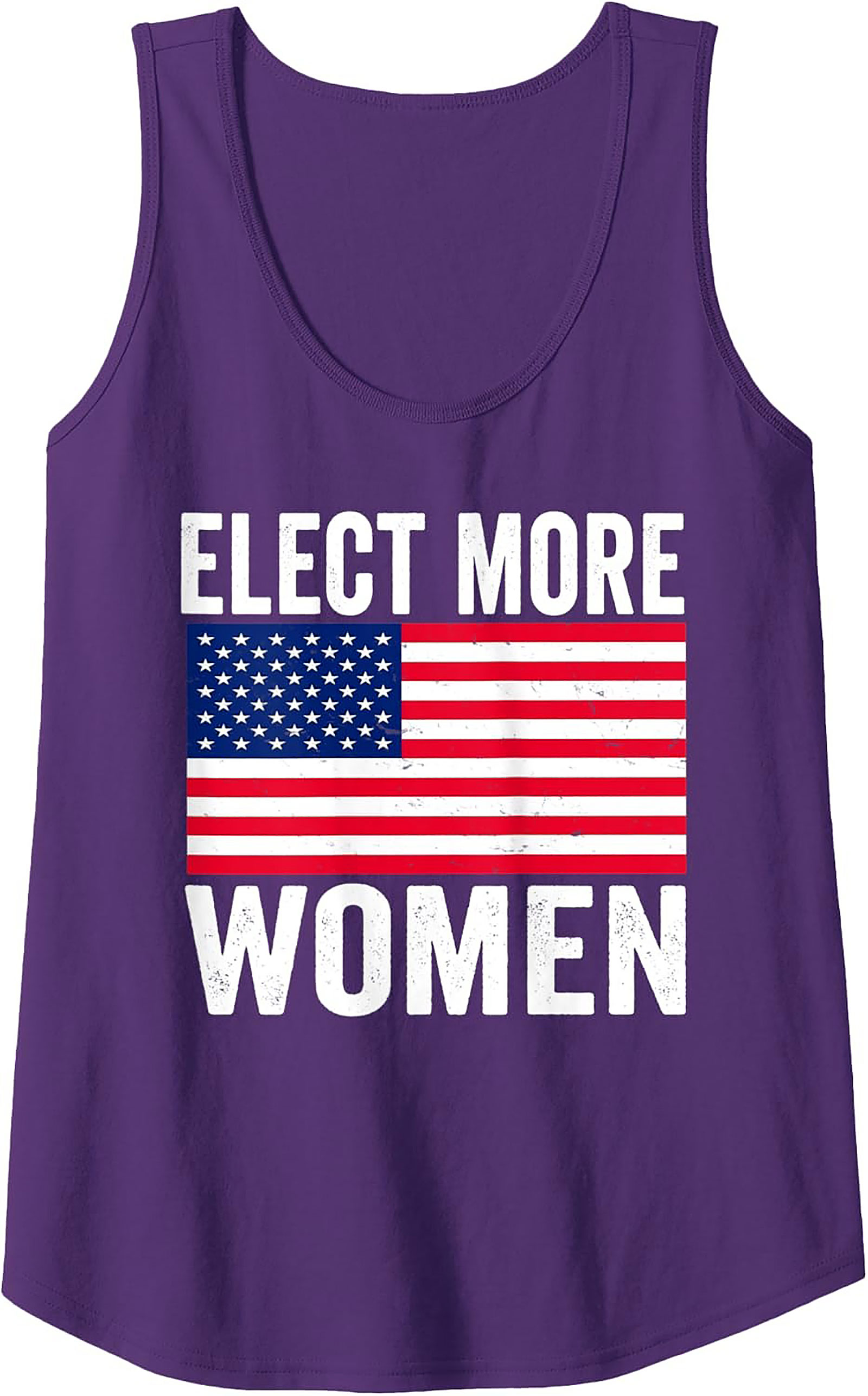 Elect More Women Graphic Tank | Patriotic Feminist Apparel