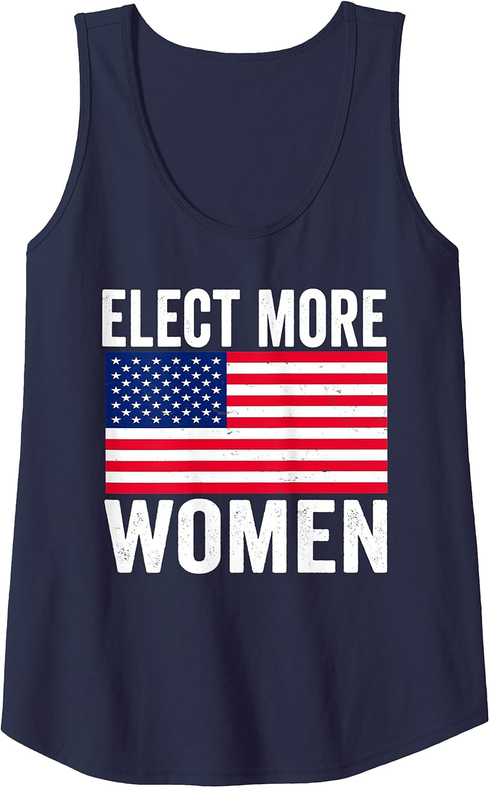 Elect More Women Graphic Tank | Patriotic Feminist Apparel