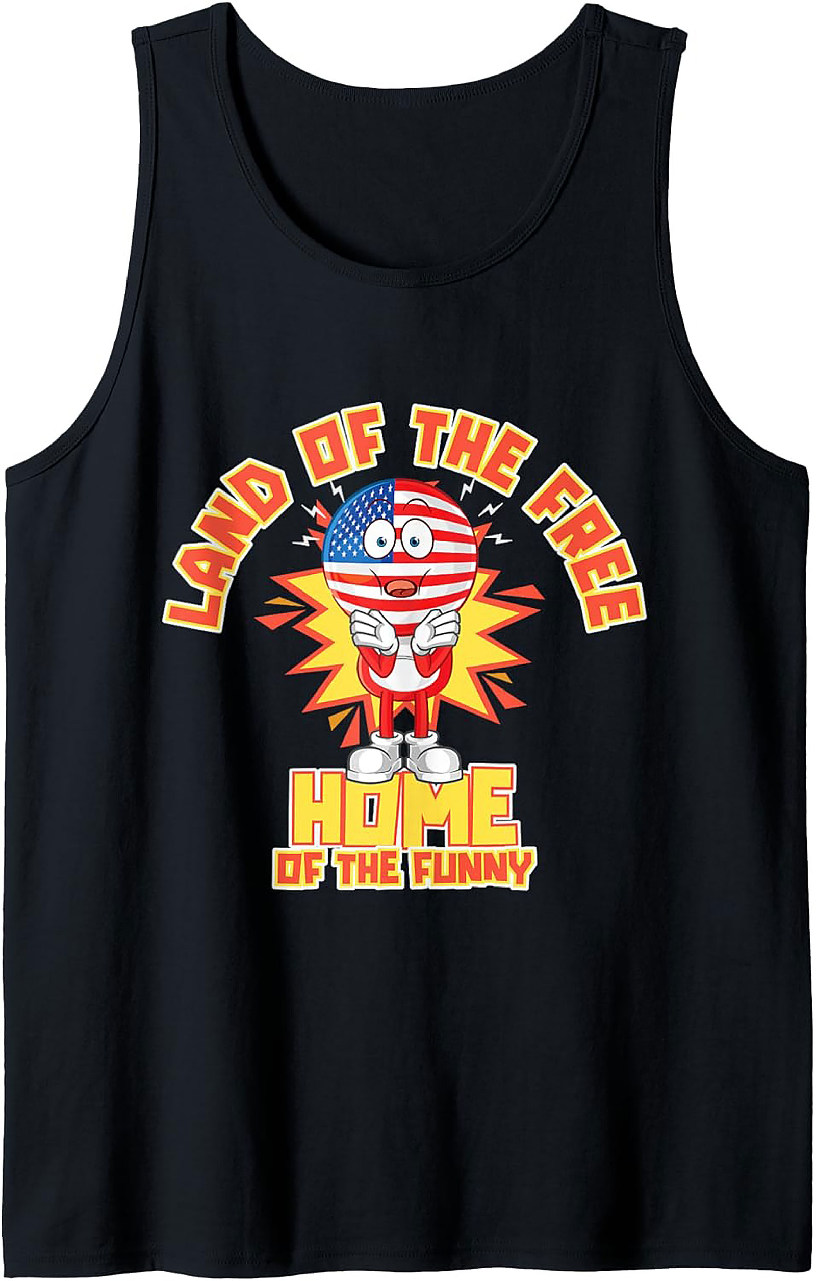 Funny Patriotic Graphic Tank