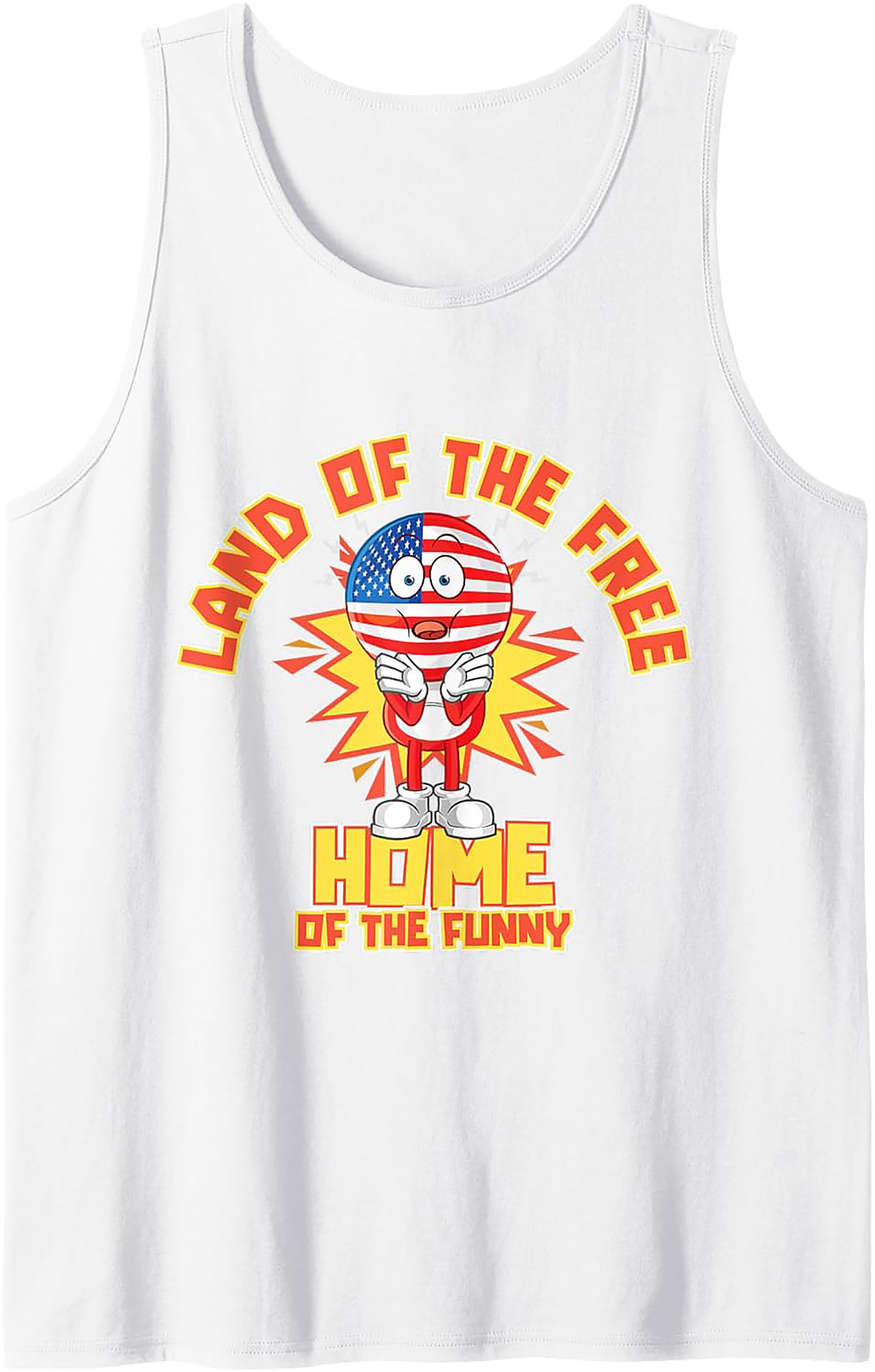 Funny Patriotic Graphic Tank