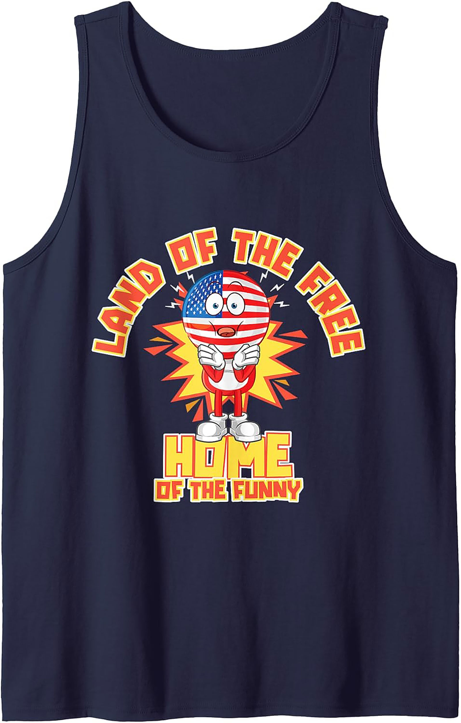 Funny Patriotic Graphic Tank