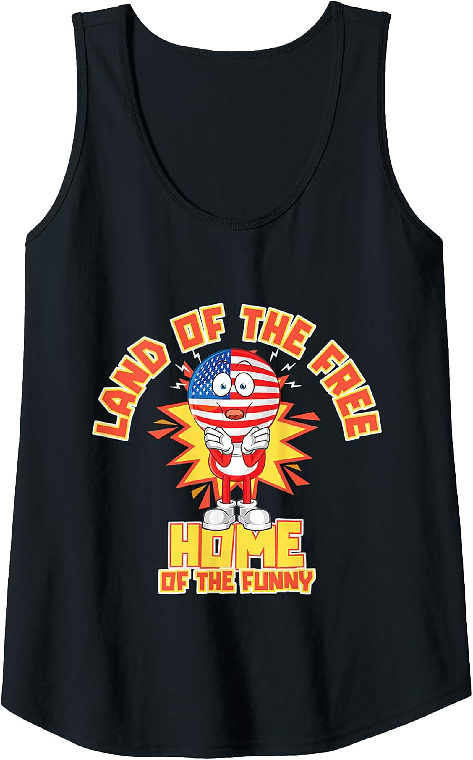 Funny Patriotic Graphic Tank