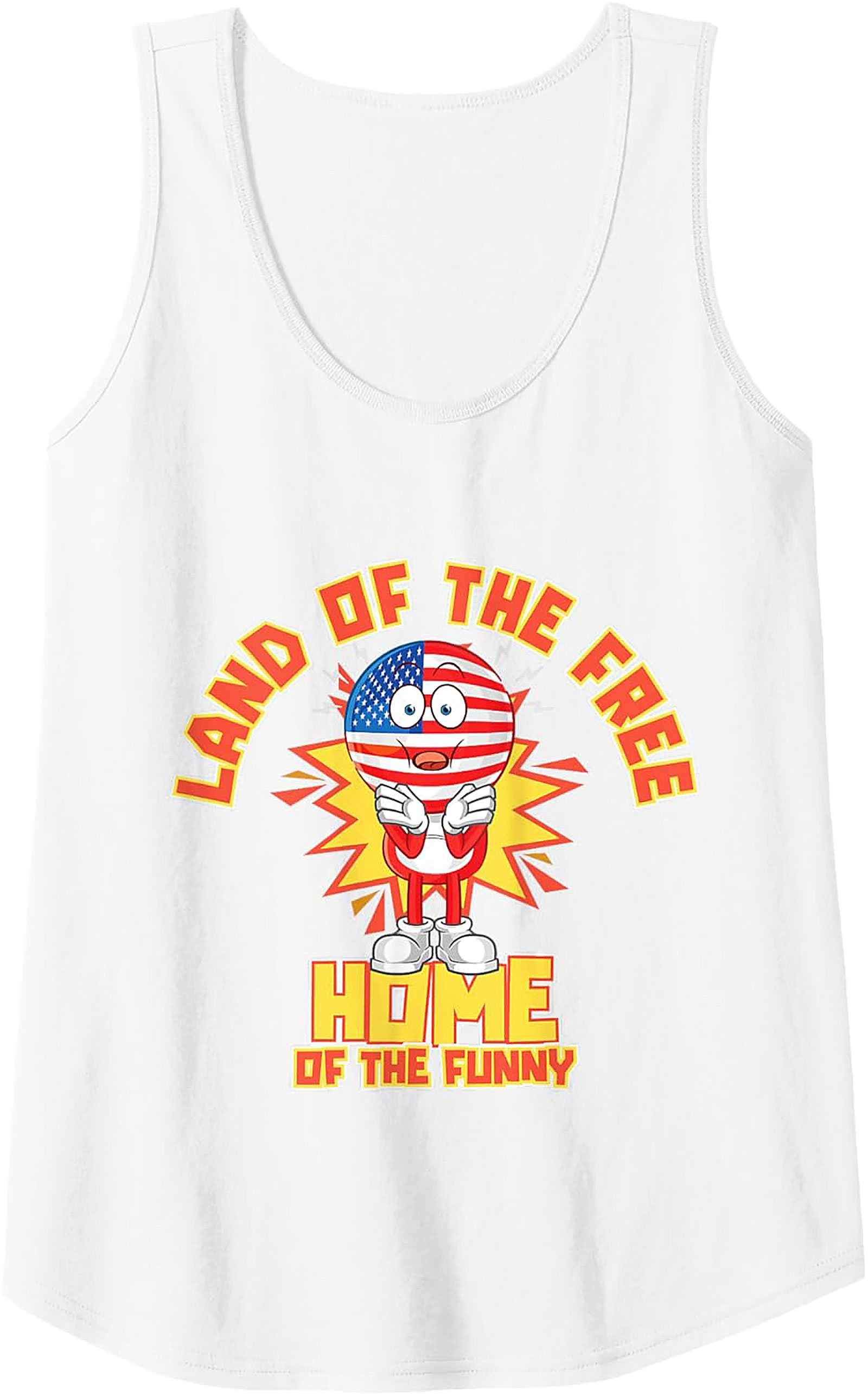 Funny Patriotic Graphic Tank
