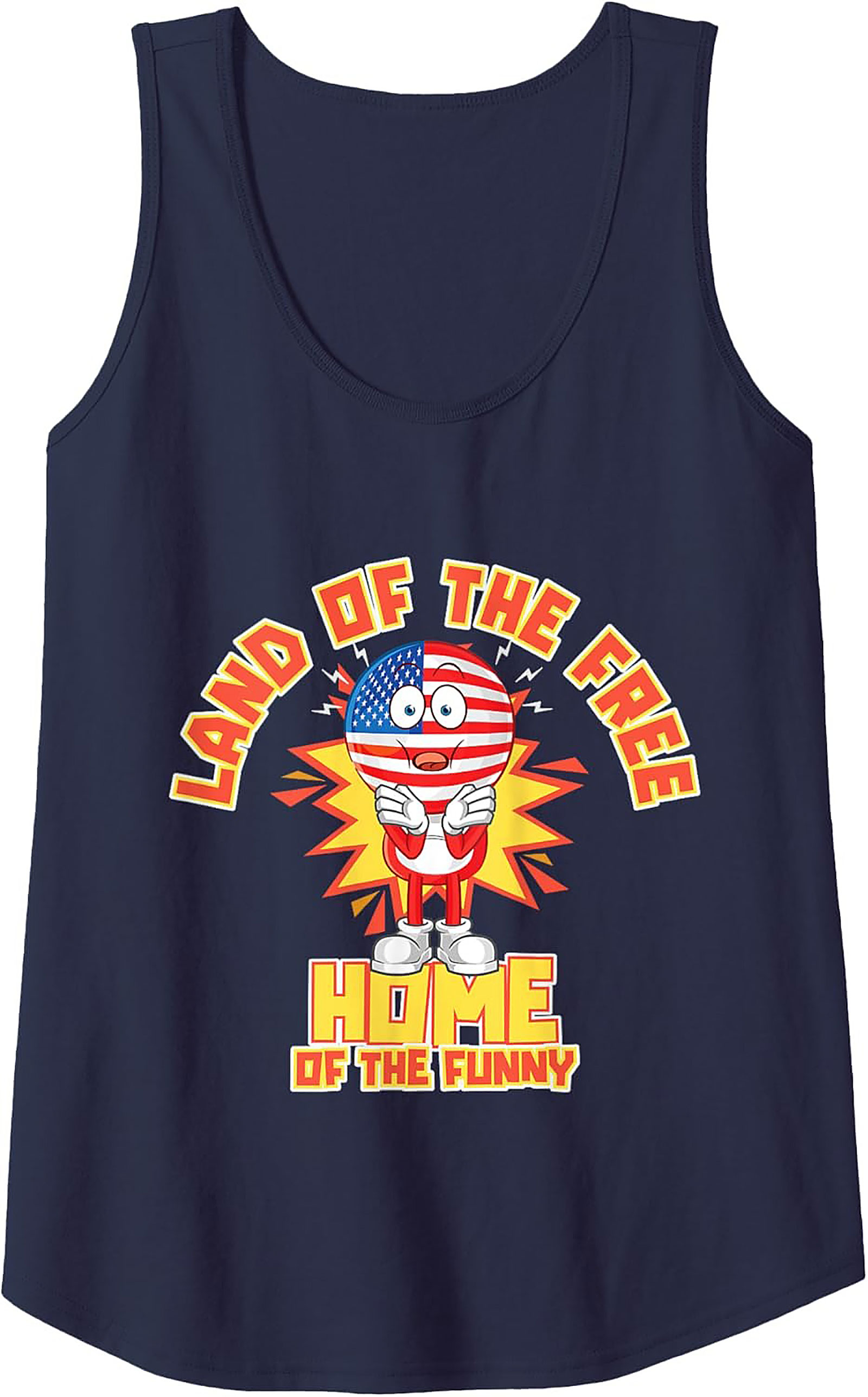 Funny Patriotic Graphic Tank