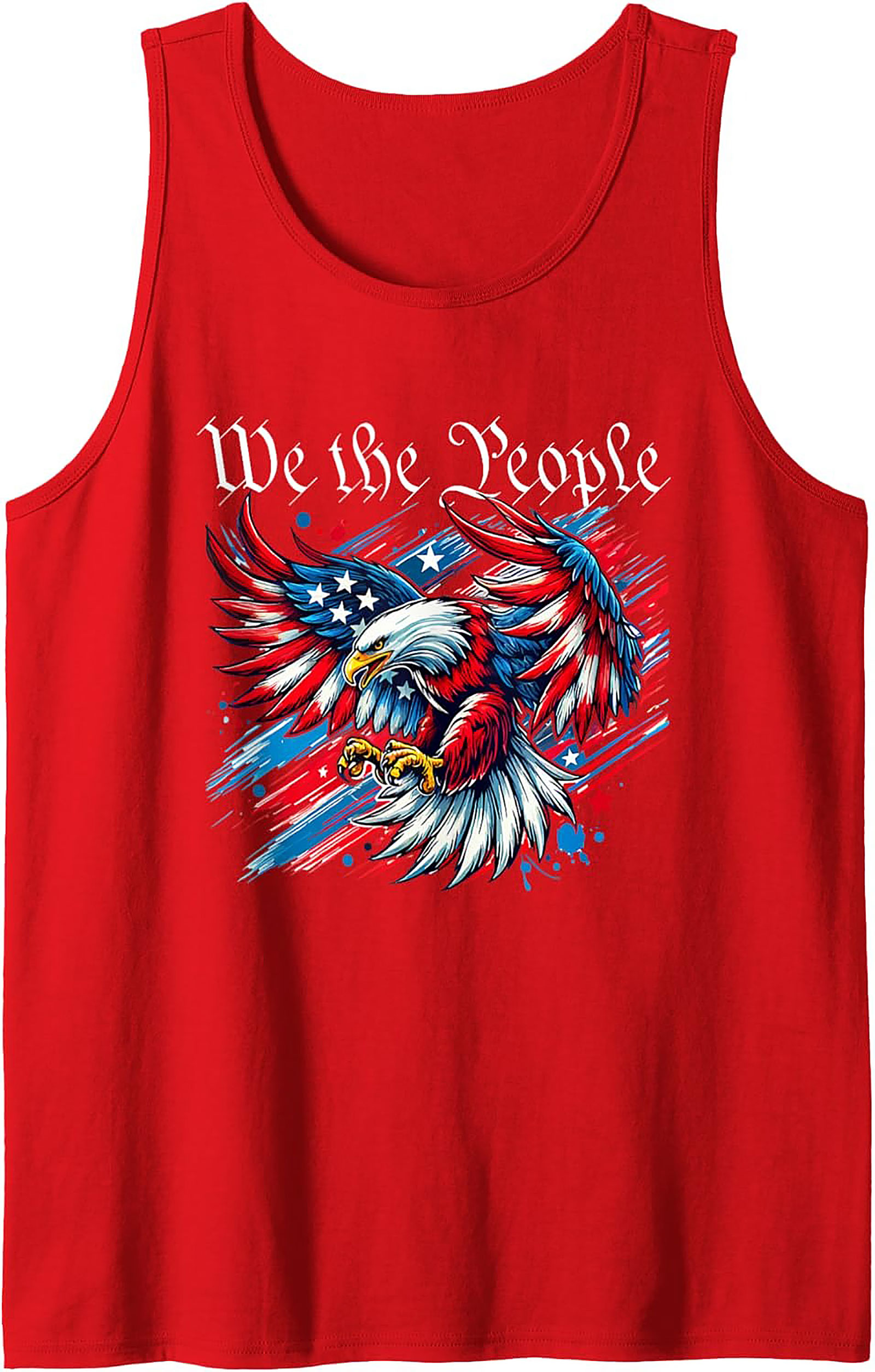 We the People Patriotic Graphic Tank | Sleeveless Shirt