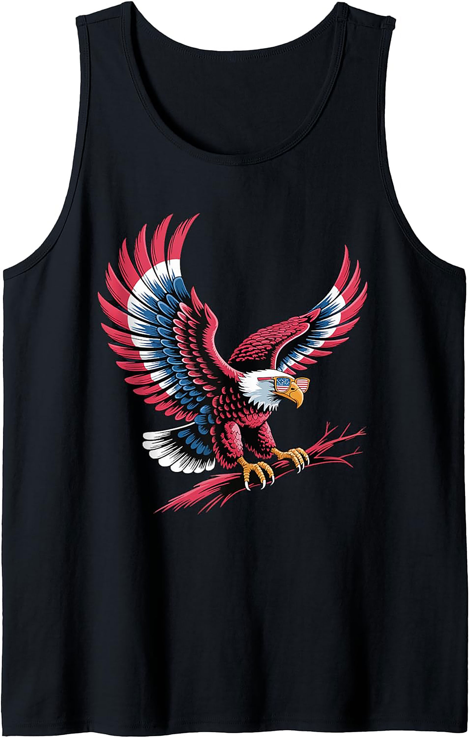 Patriotic Eagle Graphic Tank	