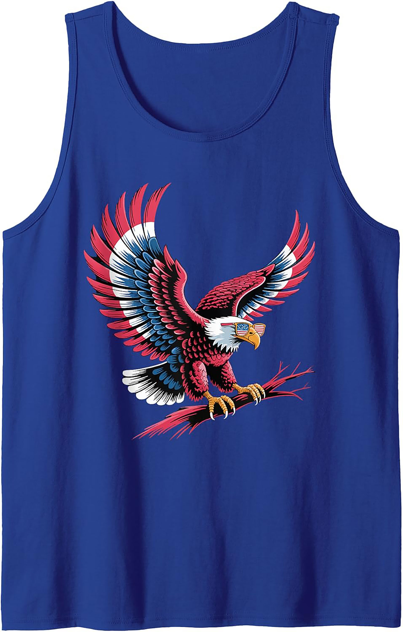 Patriotic Eagle Graphic Tank	