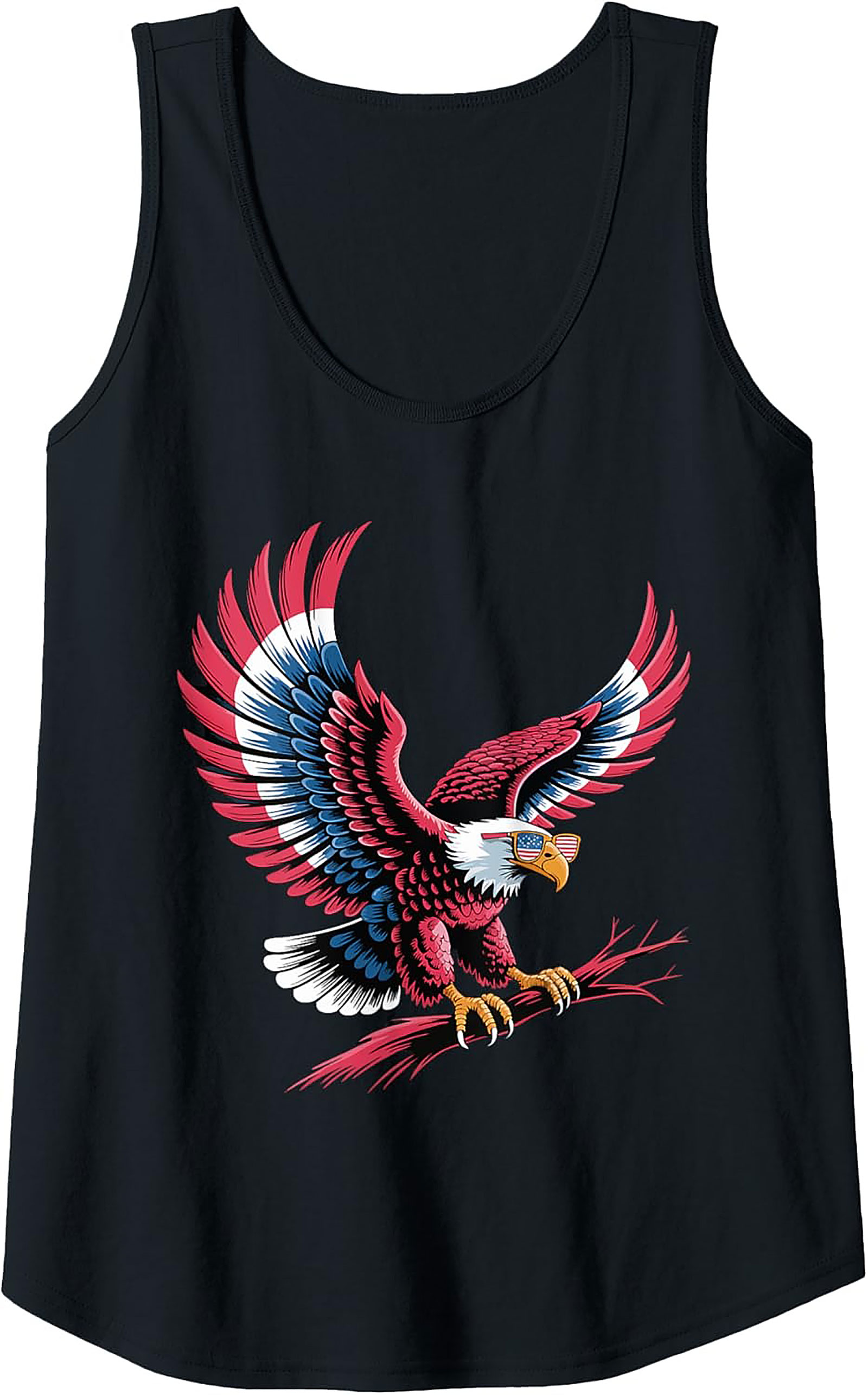 Patriotic Eagle Graphic Tank	
