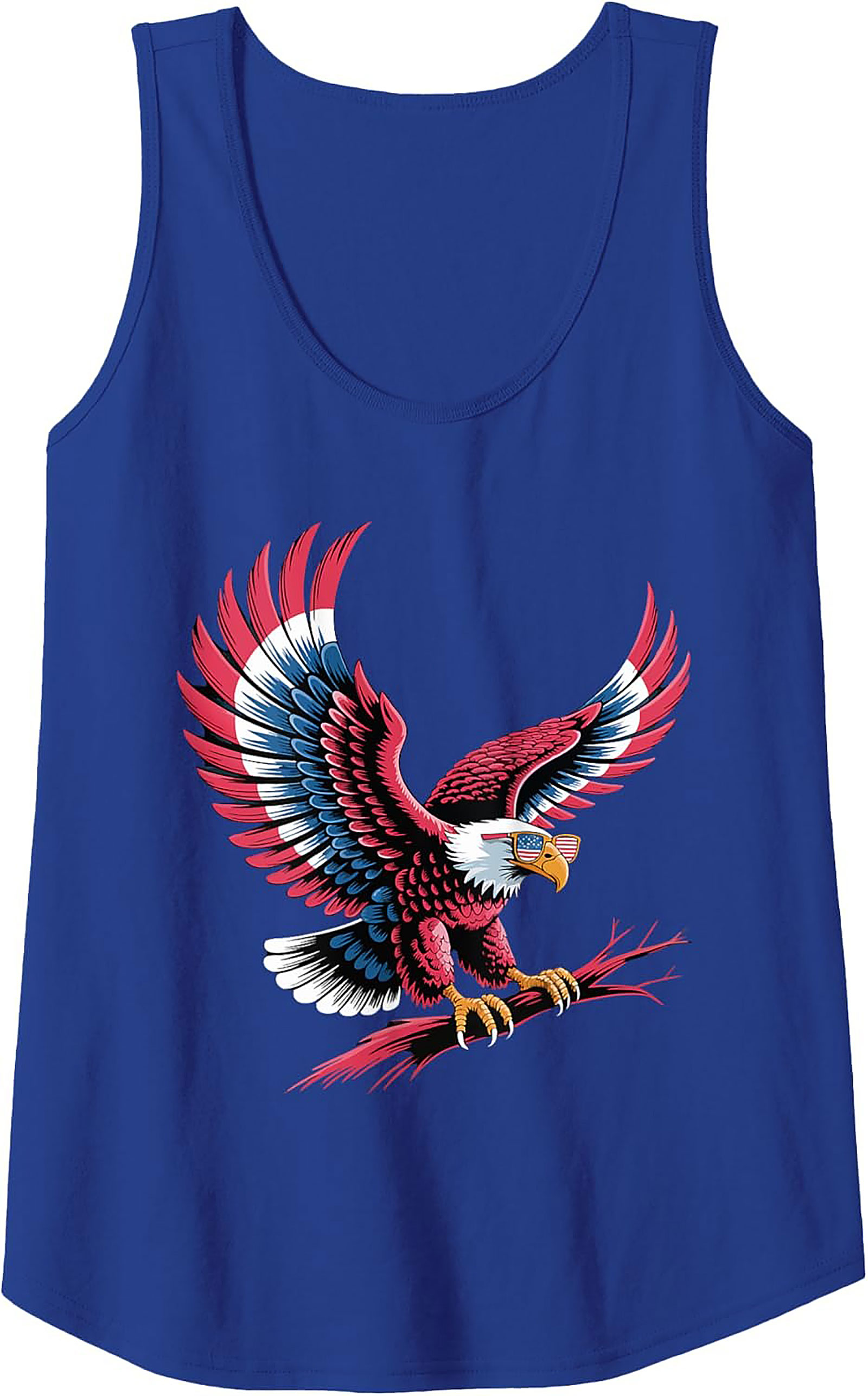 Patriotic Eagle Graphic Tank	