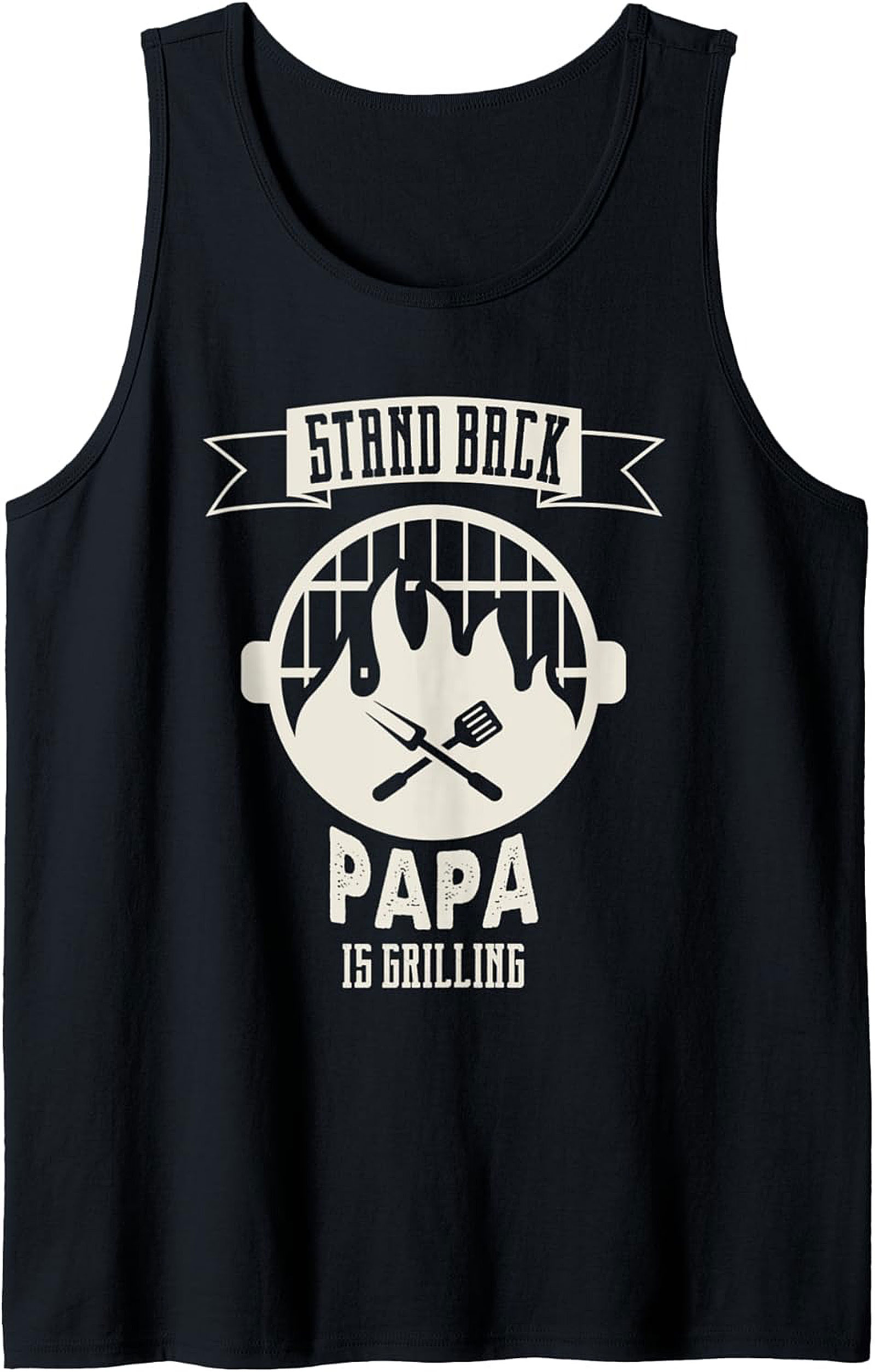 Papa Grilling Graphic Tank