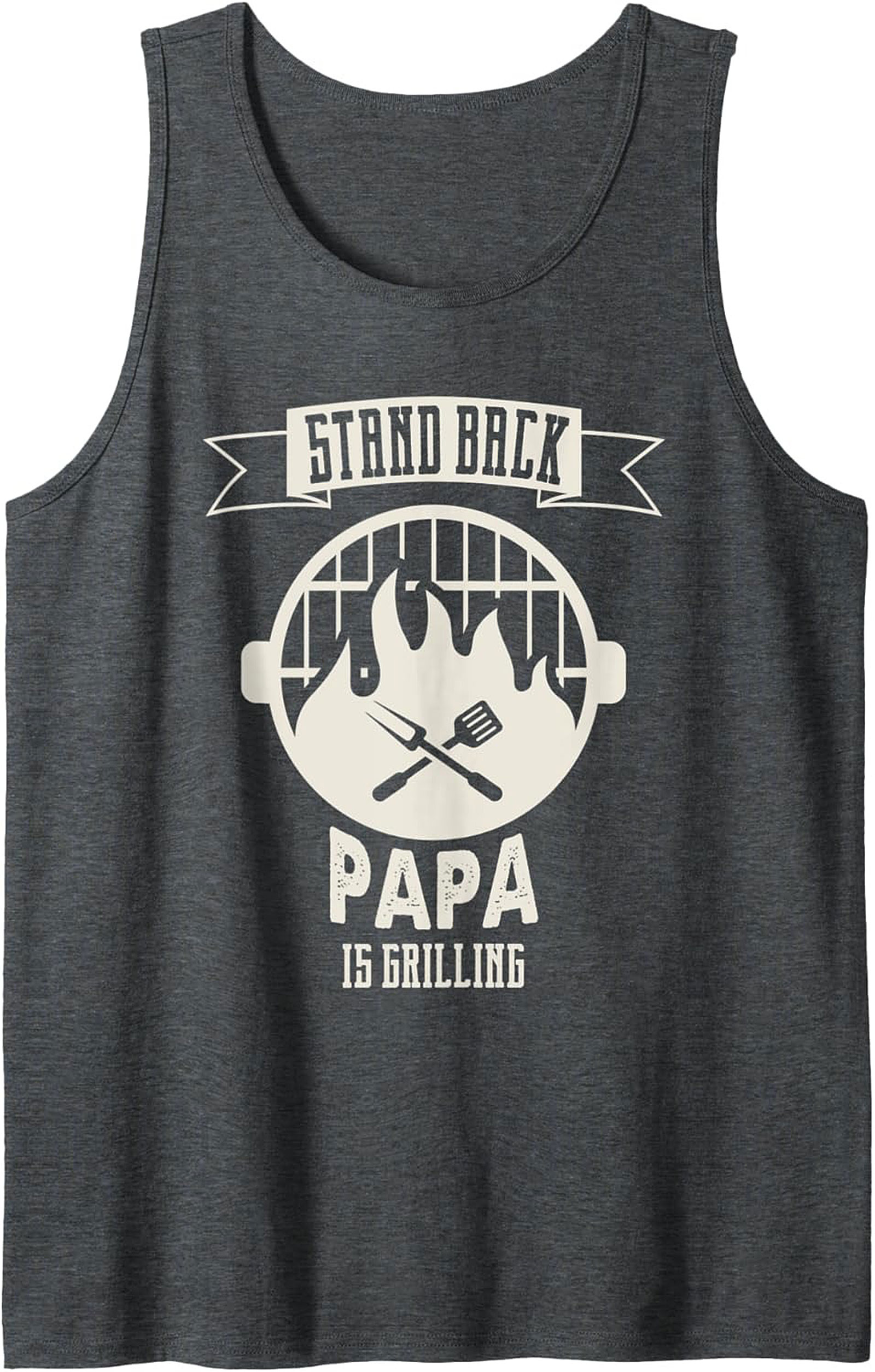 Papa Grilling Graphic Tank