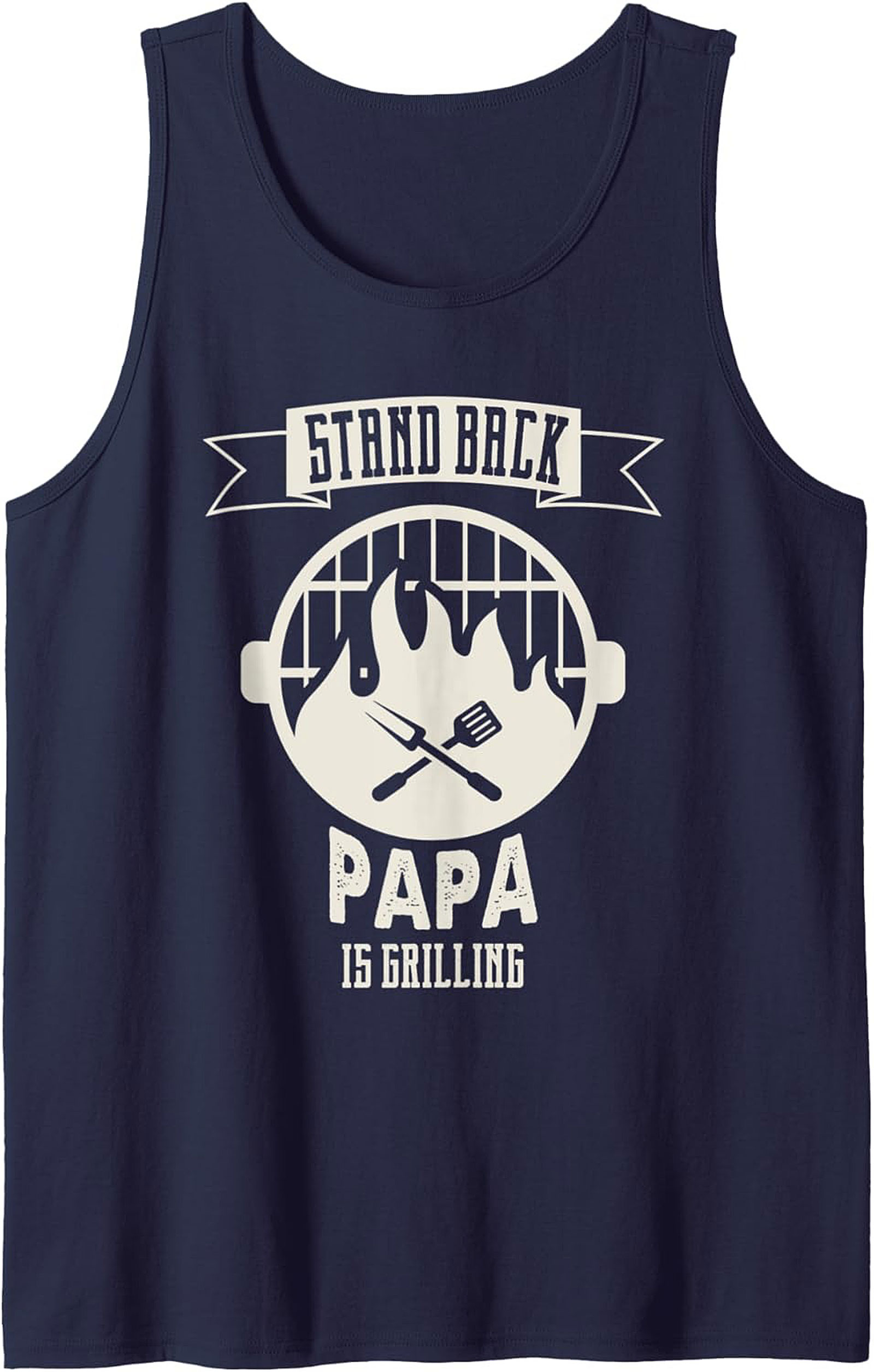 Papa Grilling Graphic Tank
