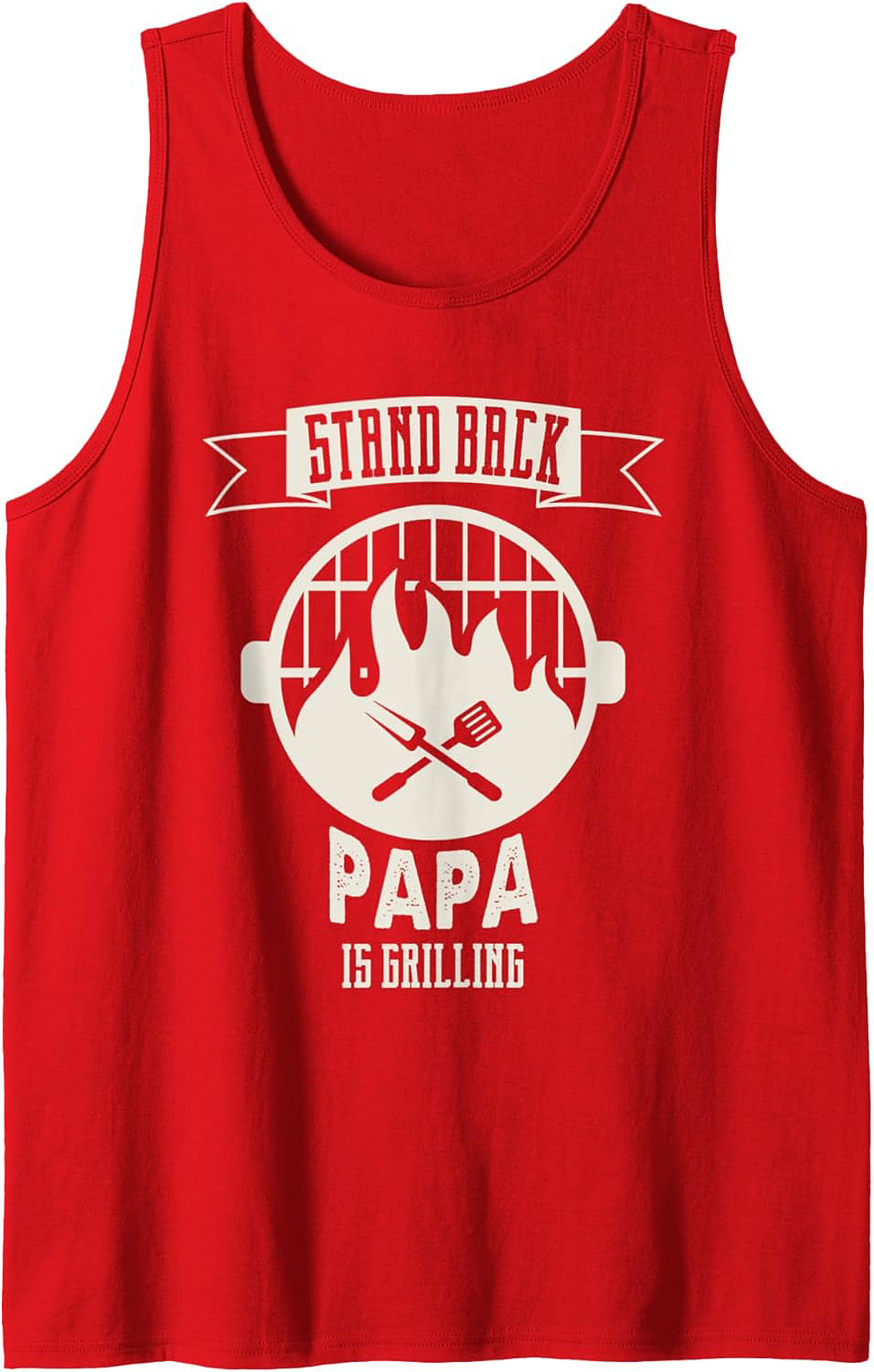 Papa Grilling Graphic Tank