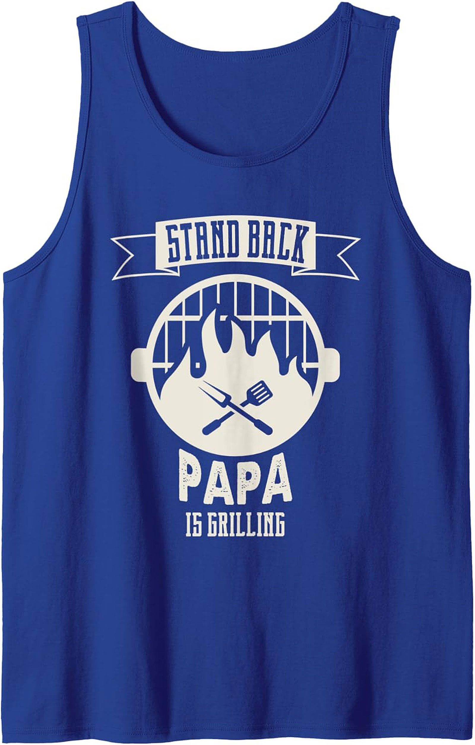 Papa Grilling Graphic Tank