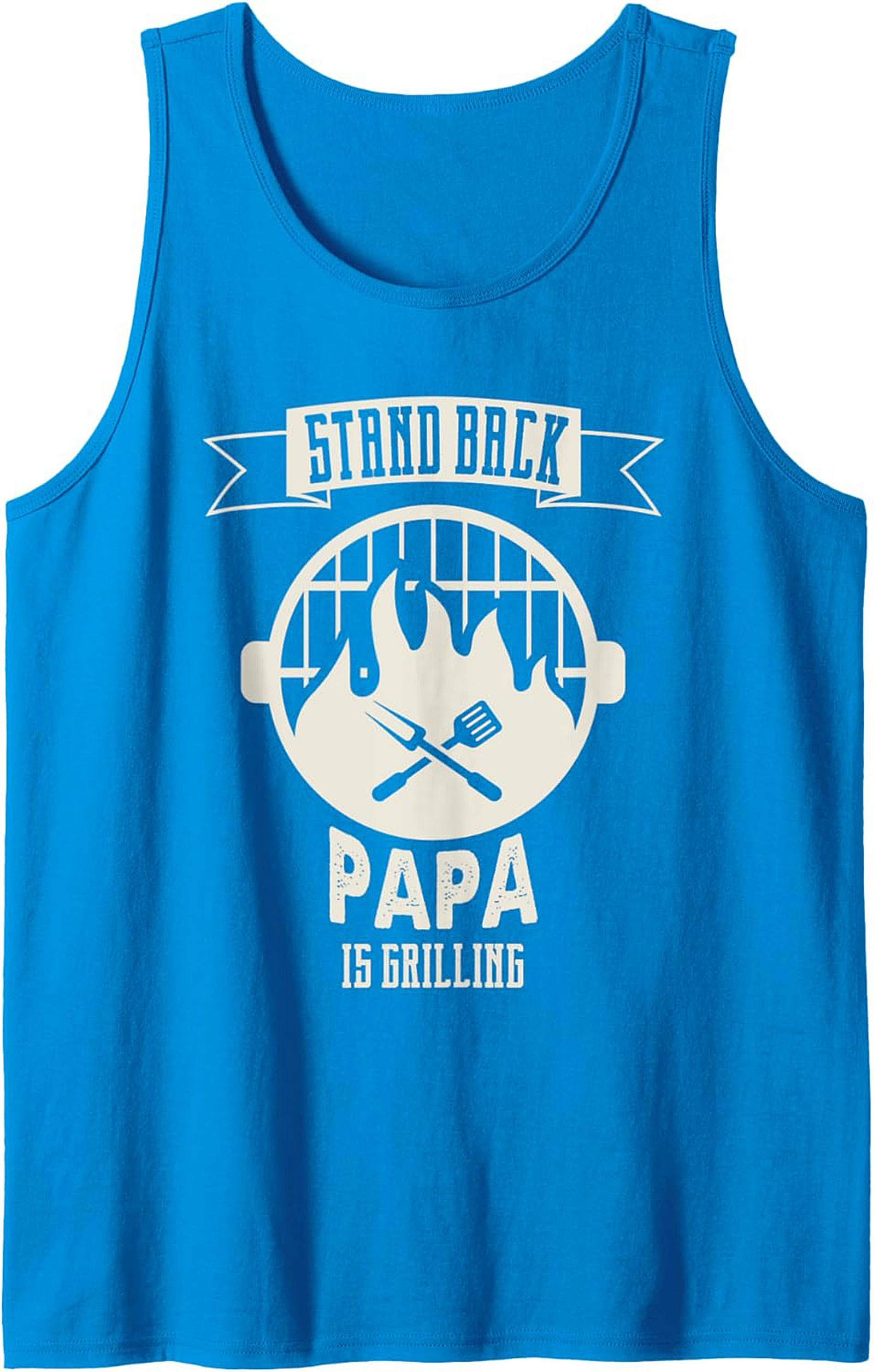 Papa Grilling Graphic Tank