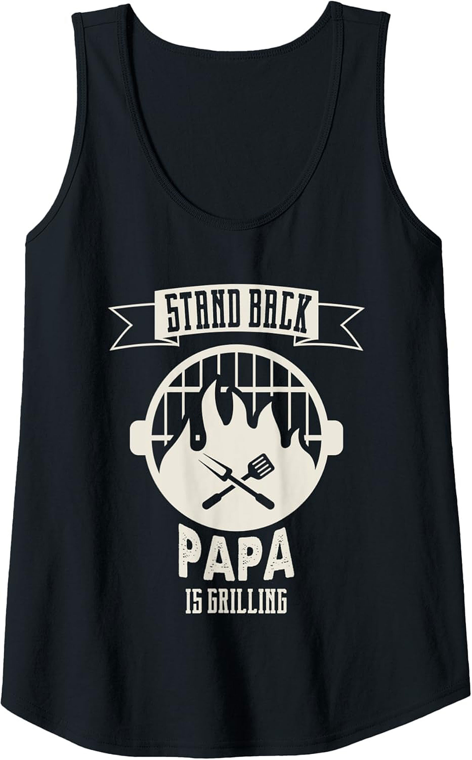 Papa Grilling Graphic Tank