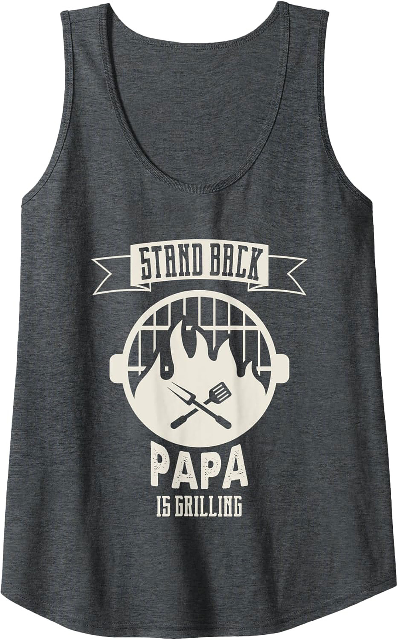 Papa Grilling Graphic Tank