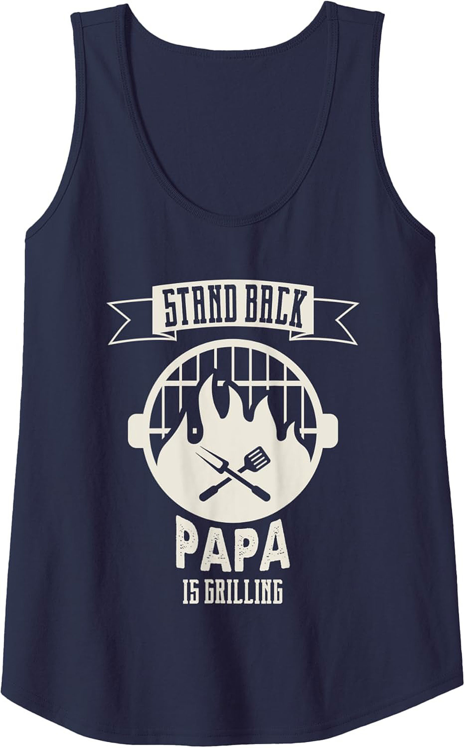Papa Grilling Graphic Tank