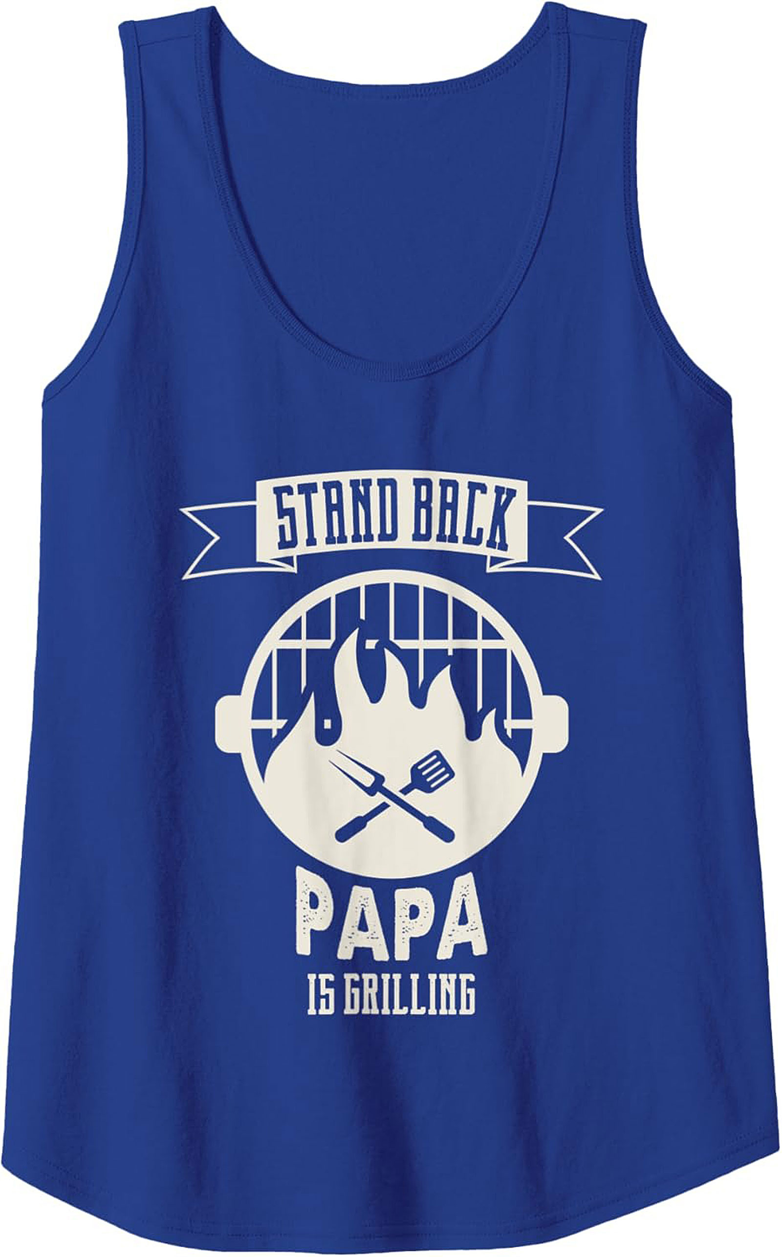 Papa Grilling Graphic Tank