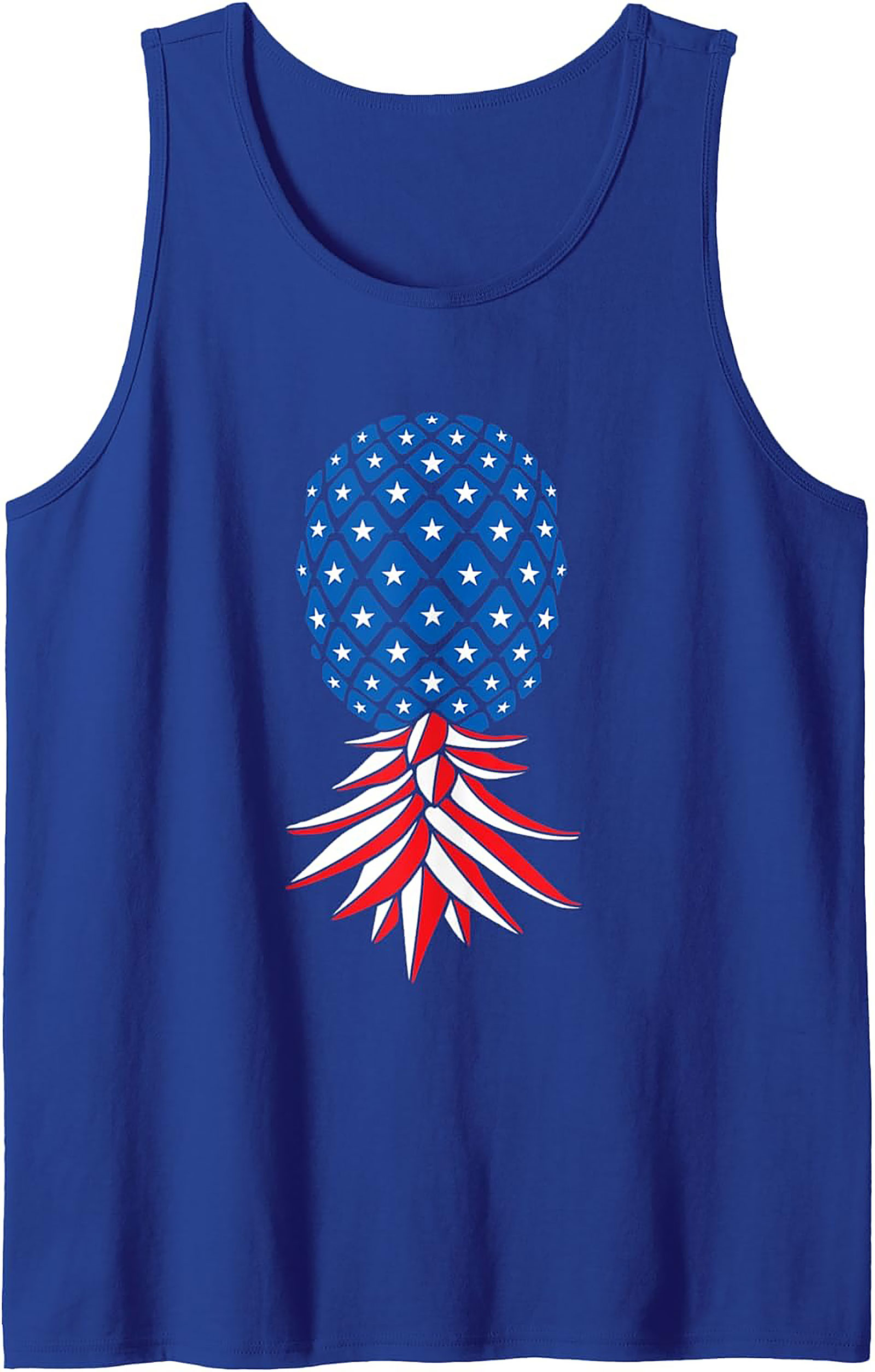 American Flag Pineapple Tank Top | Patriotic Graphic Tank