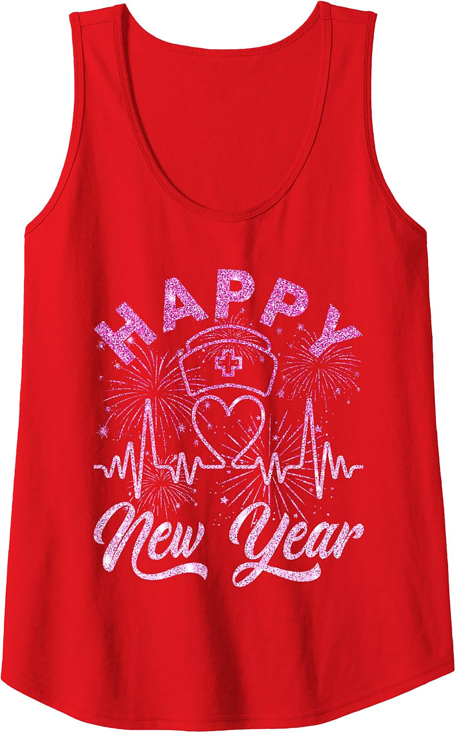 Nurse New Year Tank Top Healthcare Hero Graphic Tank Gift