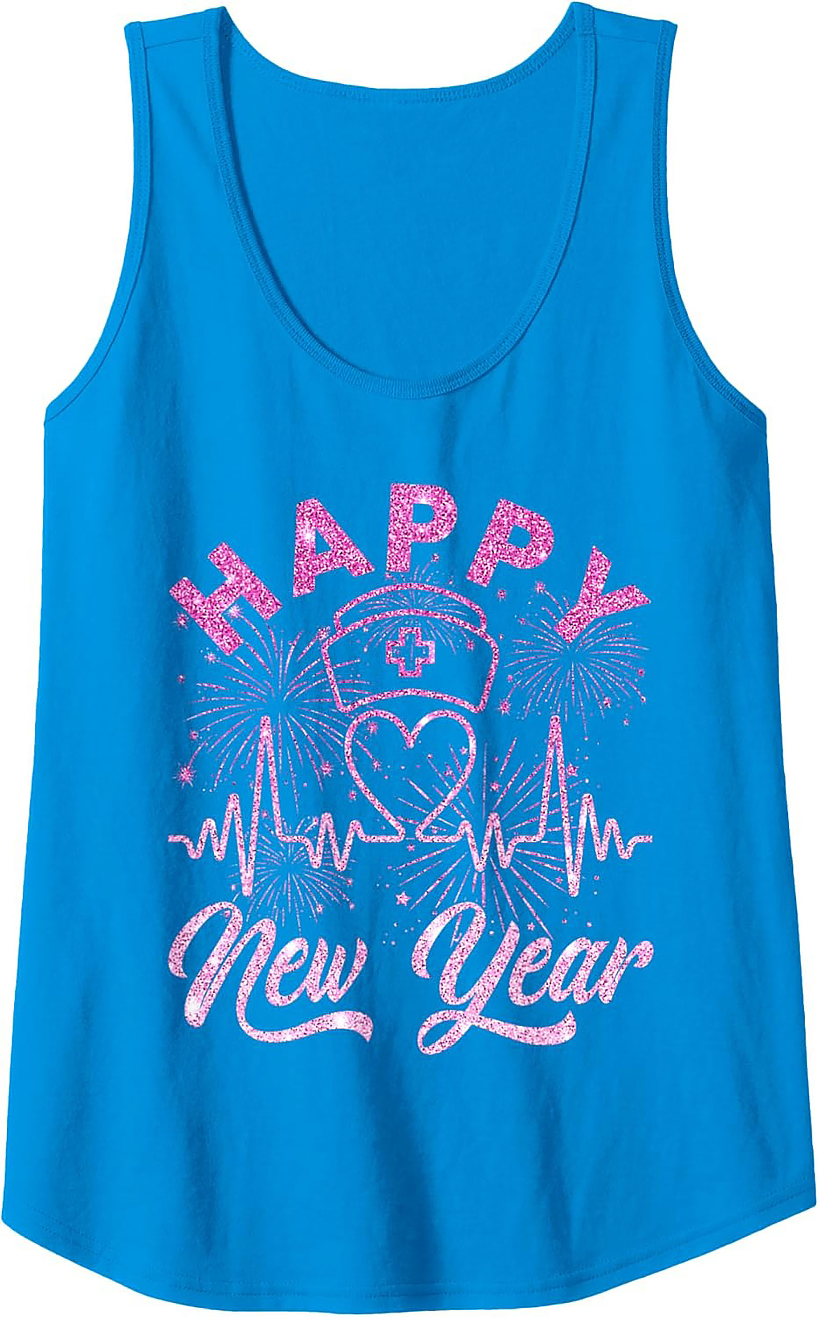Nurse New Year Tank Top Healthcare Hero Graphic Tank Gift