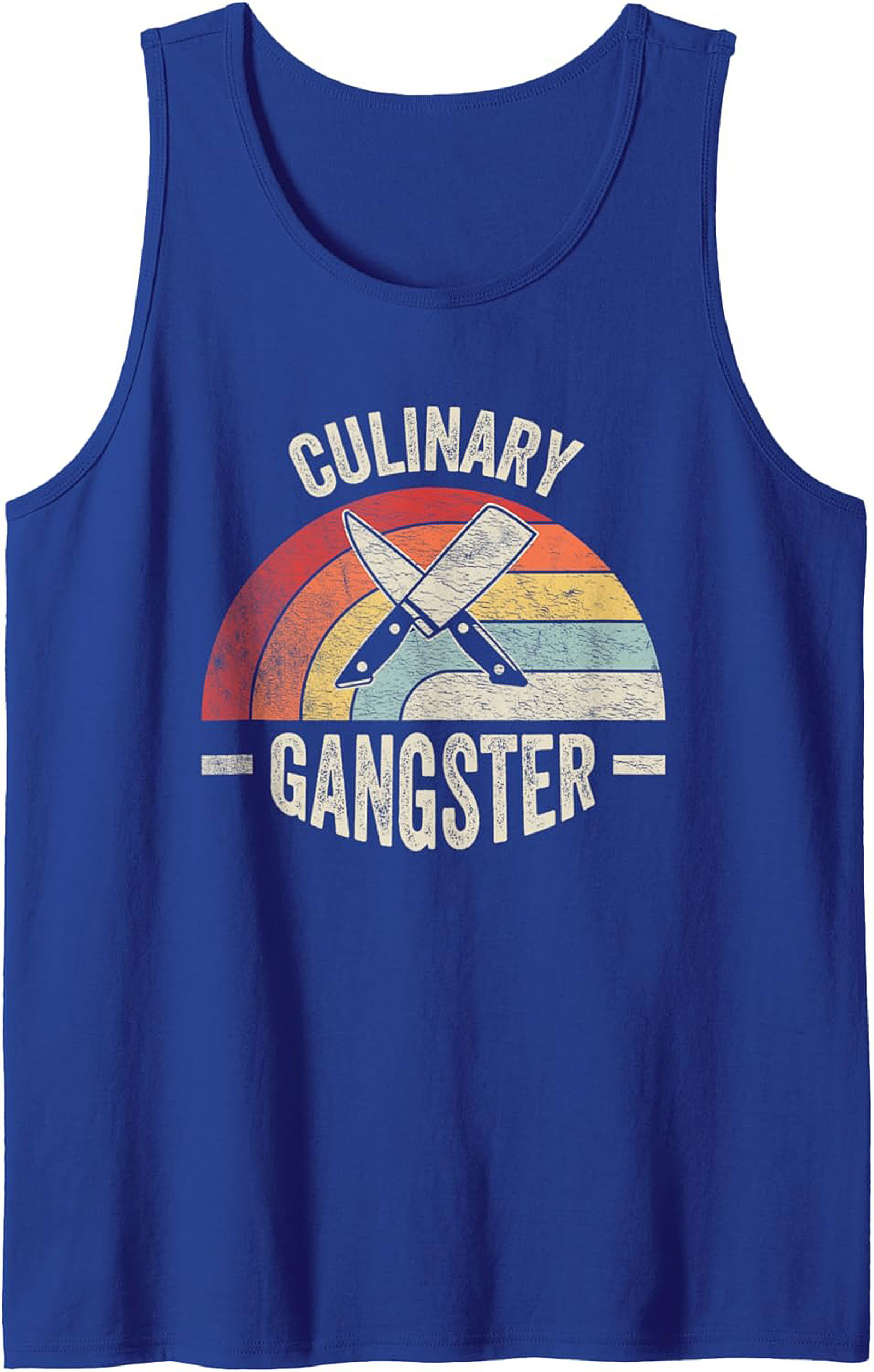 Culinary Gangster Tank Top Chef Graphic Sleeveless Shirt