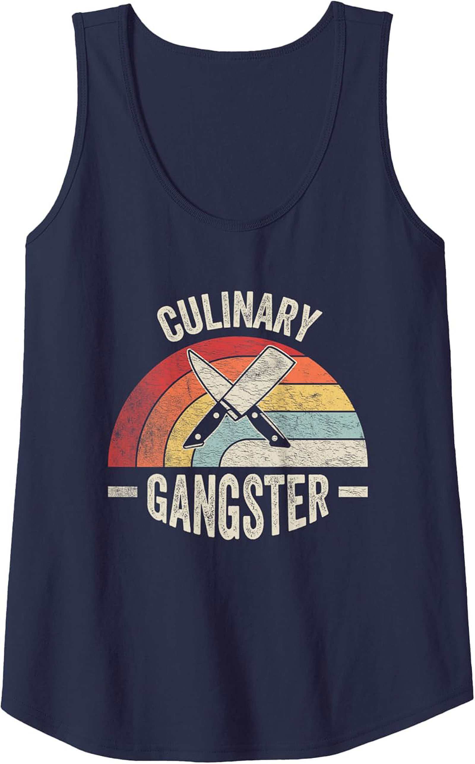 Culinary Gangster Tank Top Chef Graphic Sleeveless Shirt
