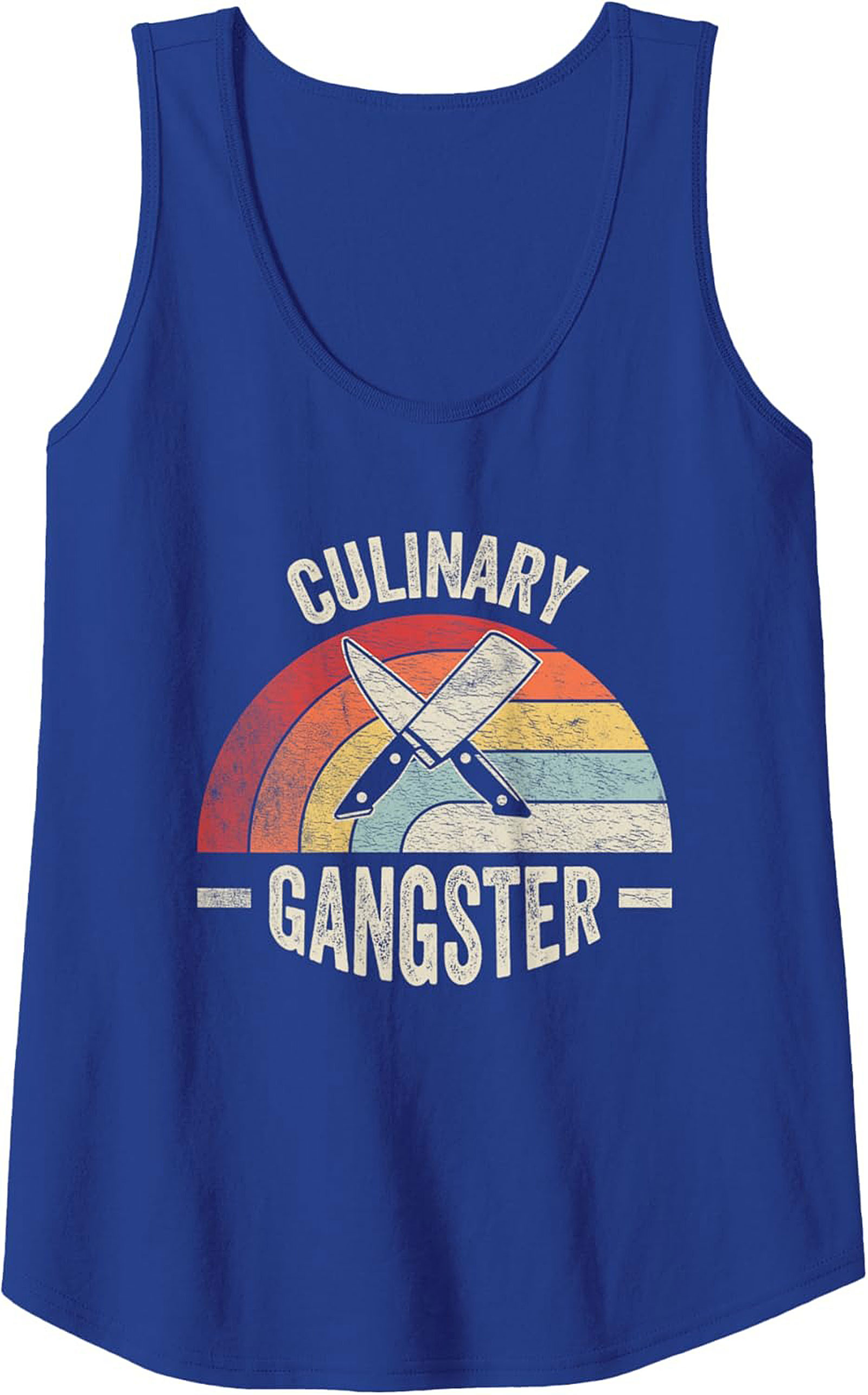 Culinary Gangster Tank Top Chef Graphic Sleeveless Shirt