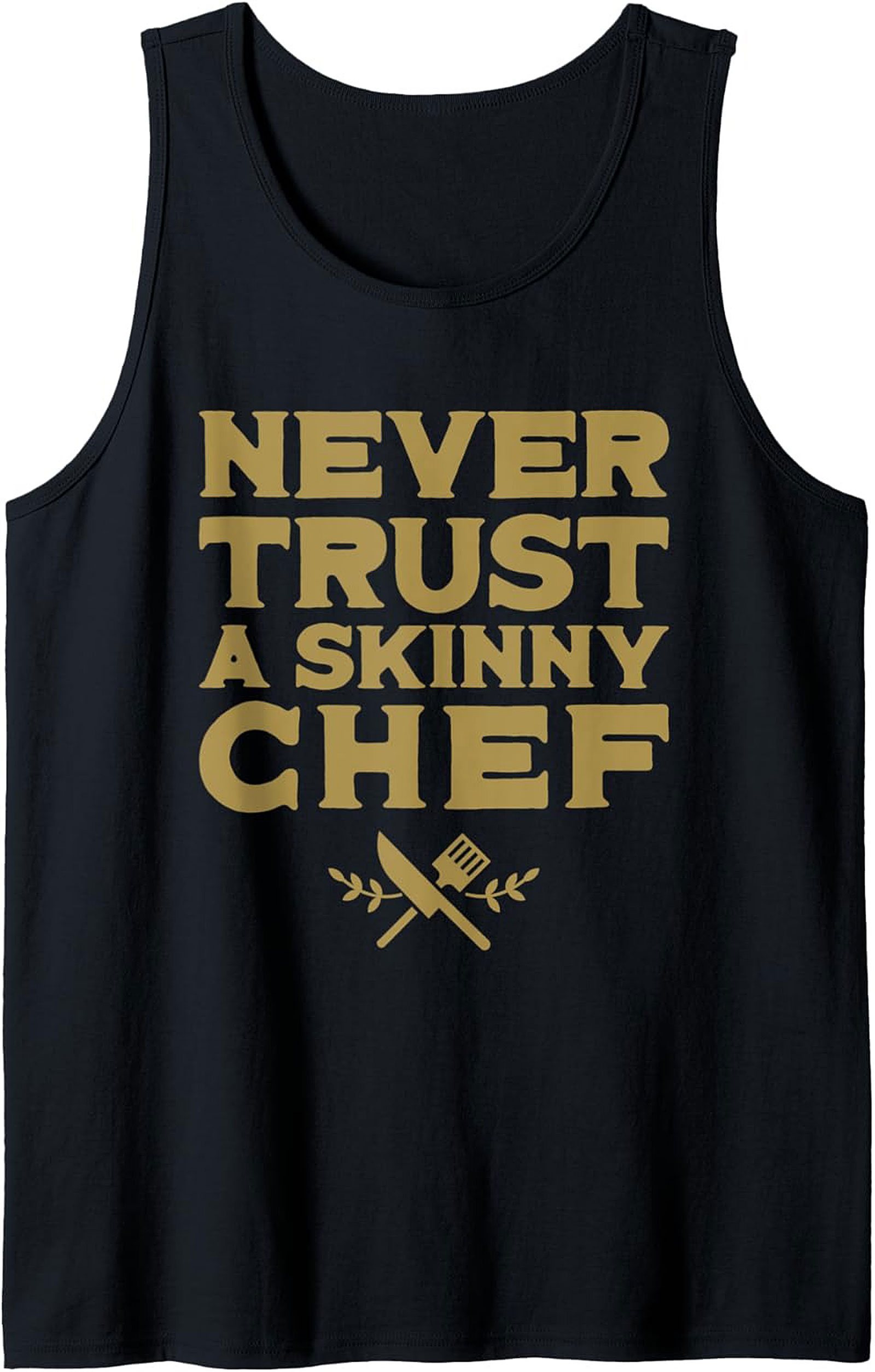 Funny Chef Graphic Tank Top Culinary Sleeveless Shirt