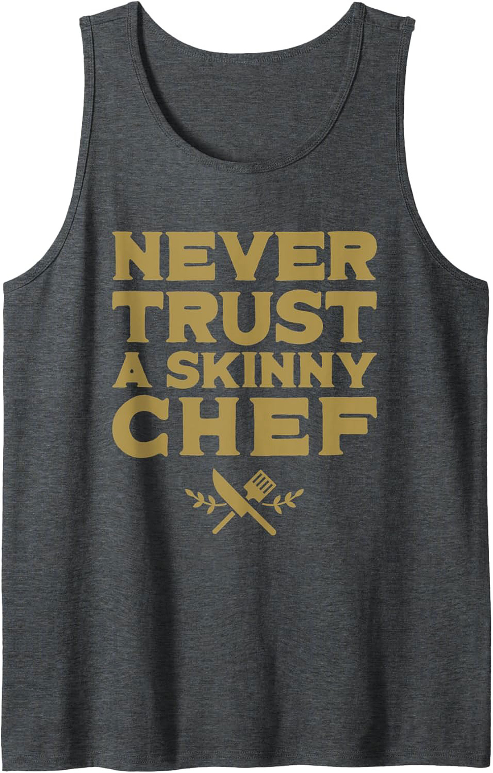 Funny Chef Graphic Tank Top Culinary Sleeveless Shirt