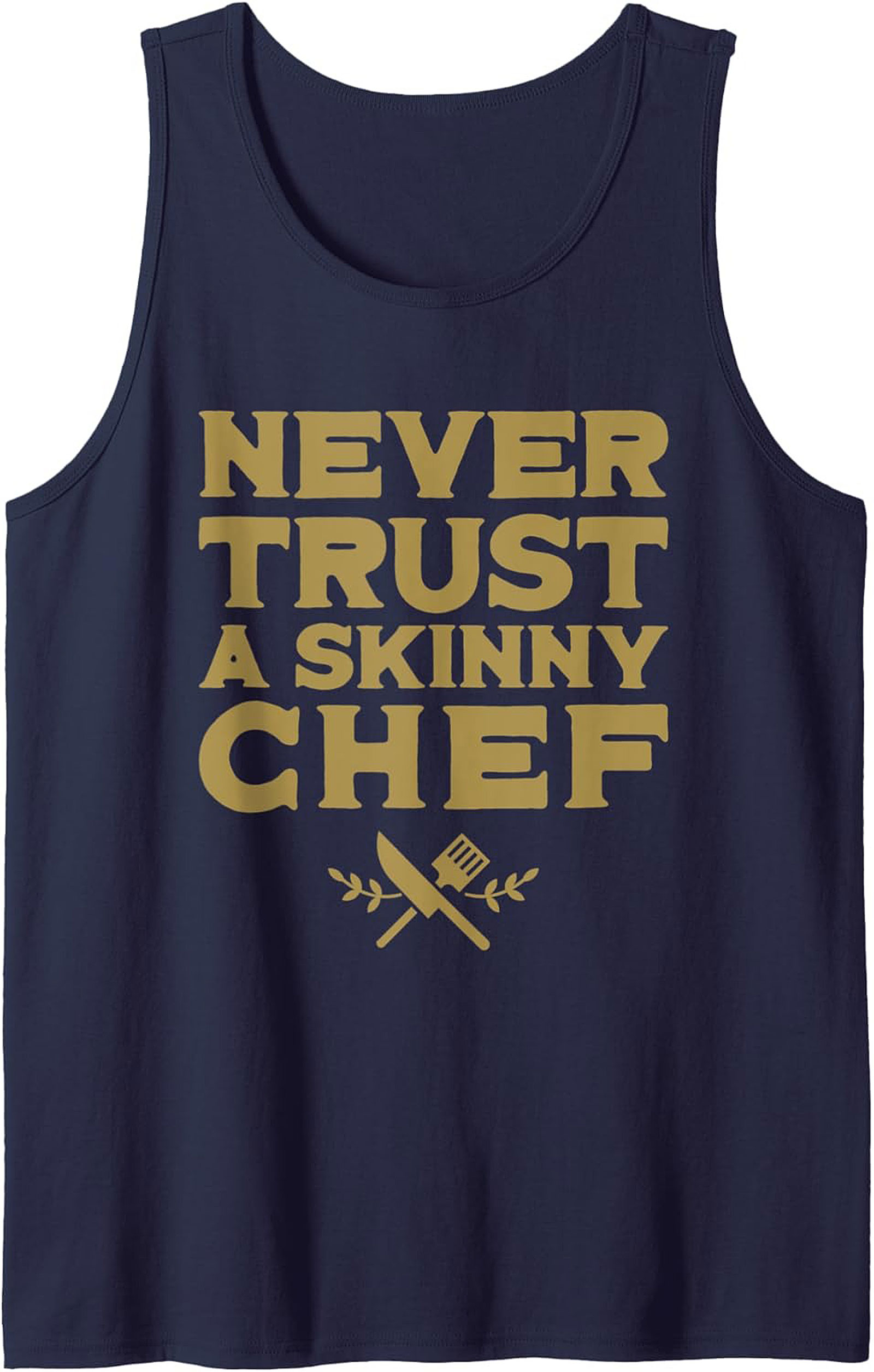 Funny Chef Graphic Tank Top Culinary Sleeveless Shirt