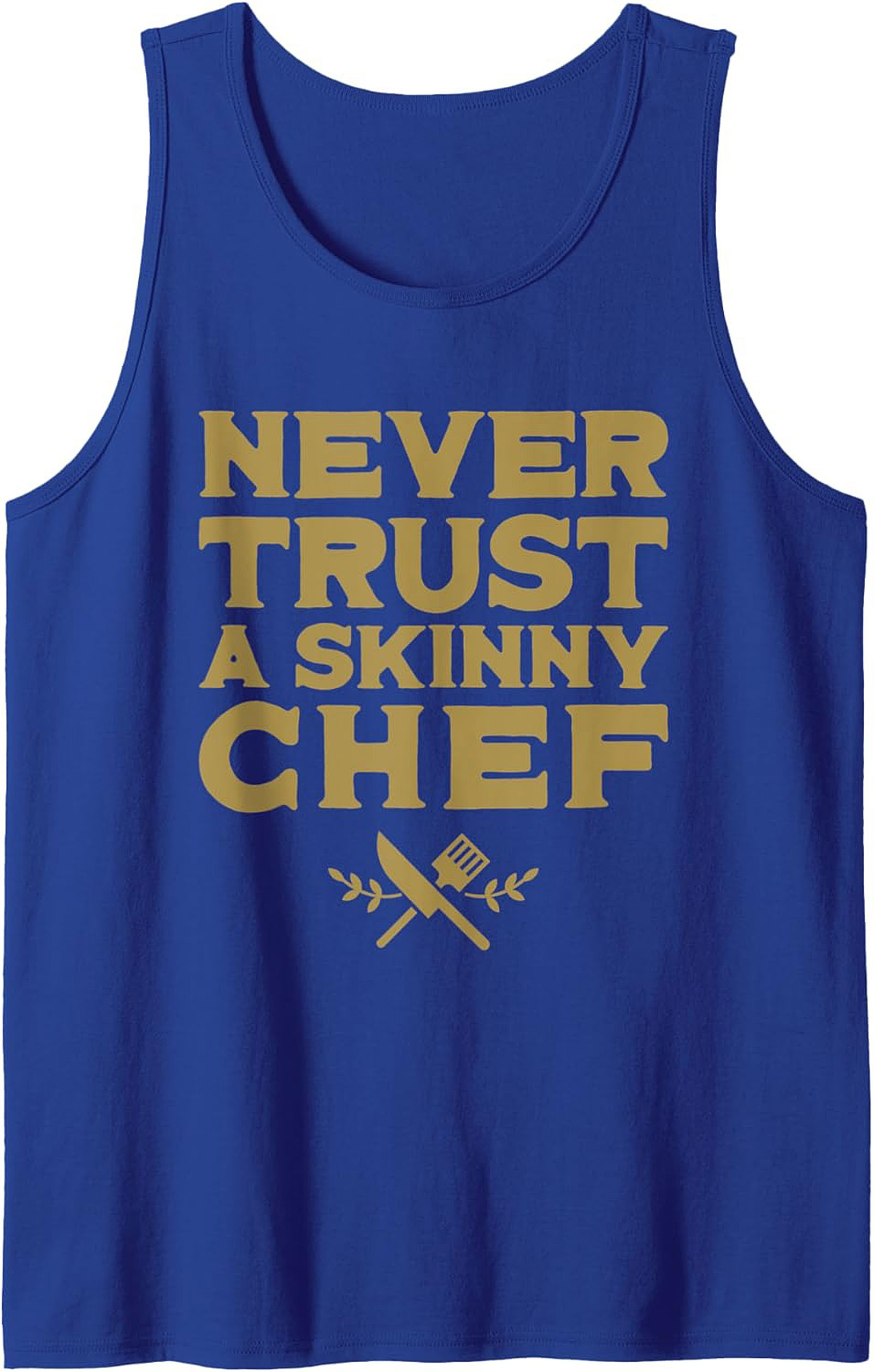 Funny Chef Graphic Tank Top Culinary Sleeveless Shirt