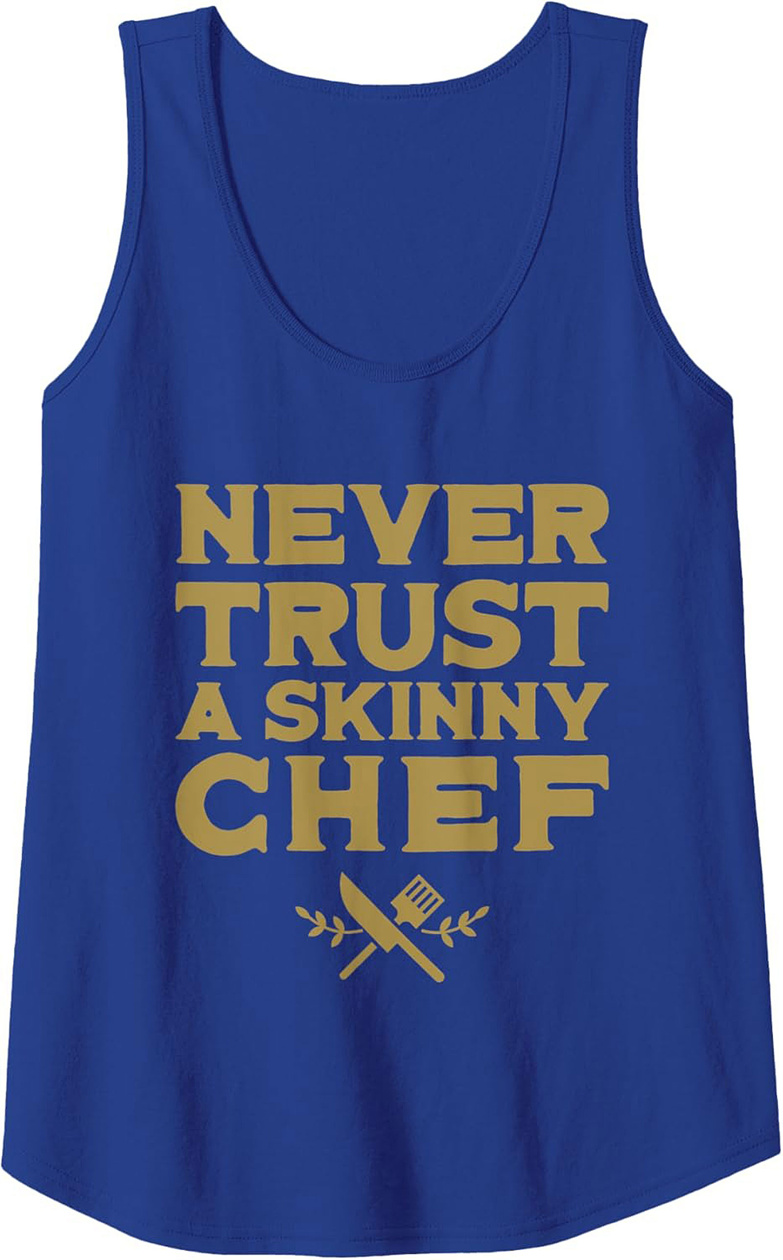 Funny Chef Graphic Tank Top Culinary Sleeveless Shirt