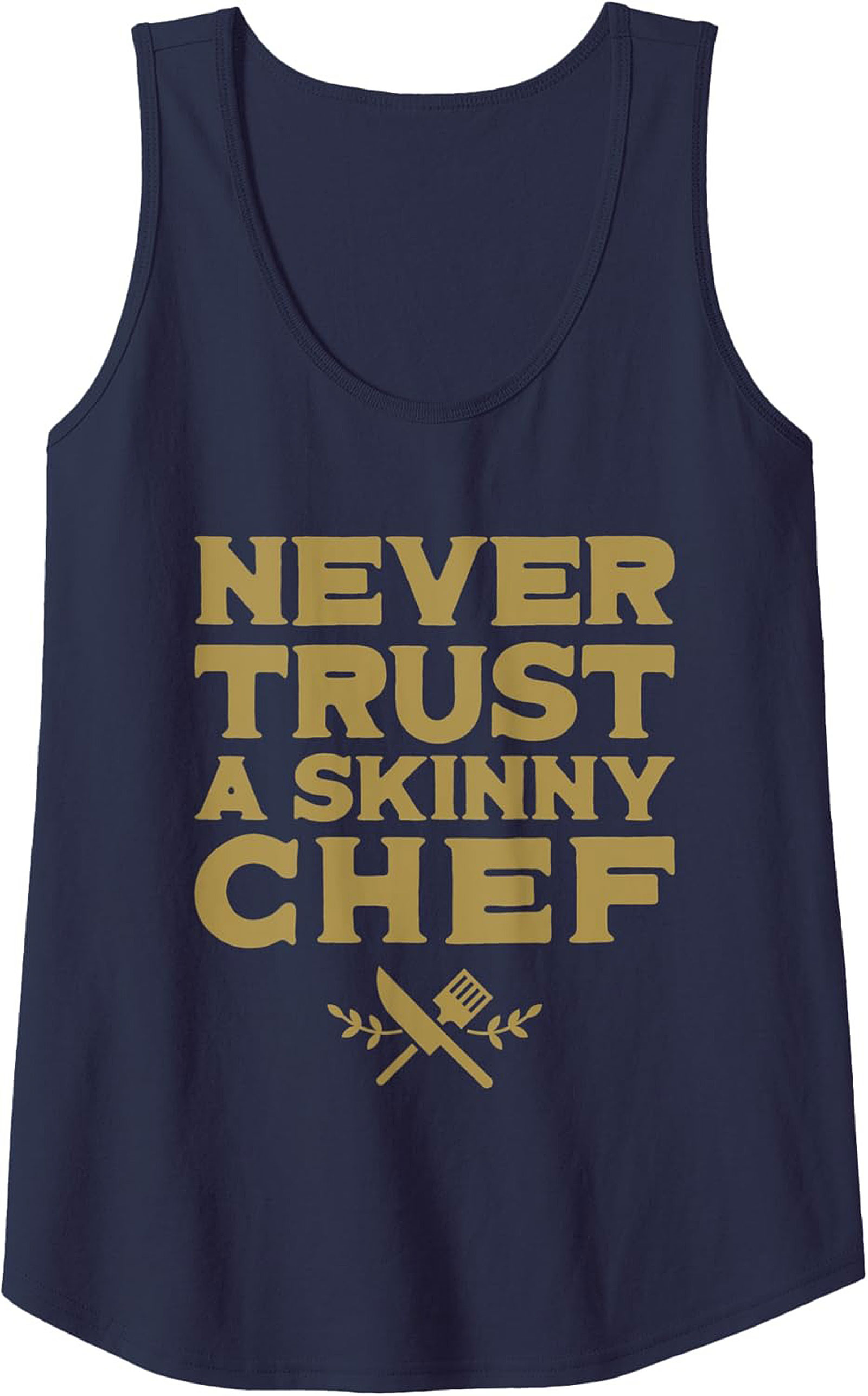 Funny Chef Graphic Tank Top Culinary Sleeveless Shirt