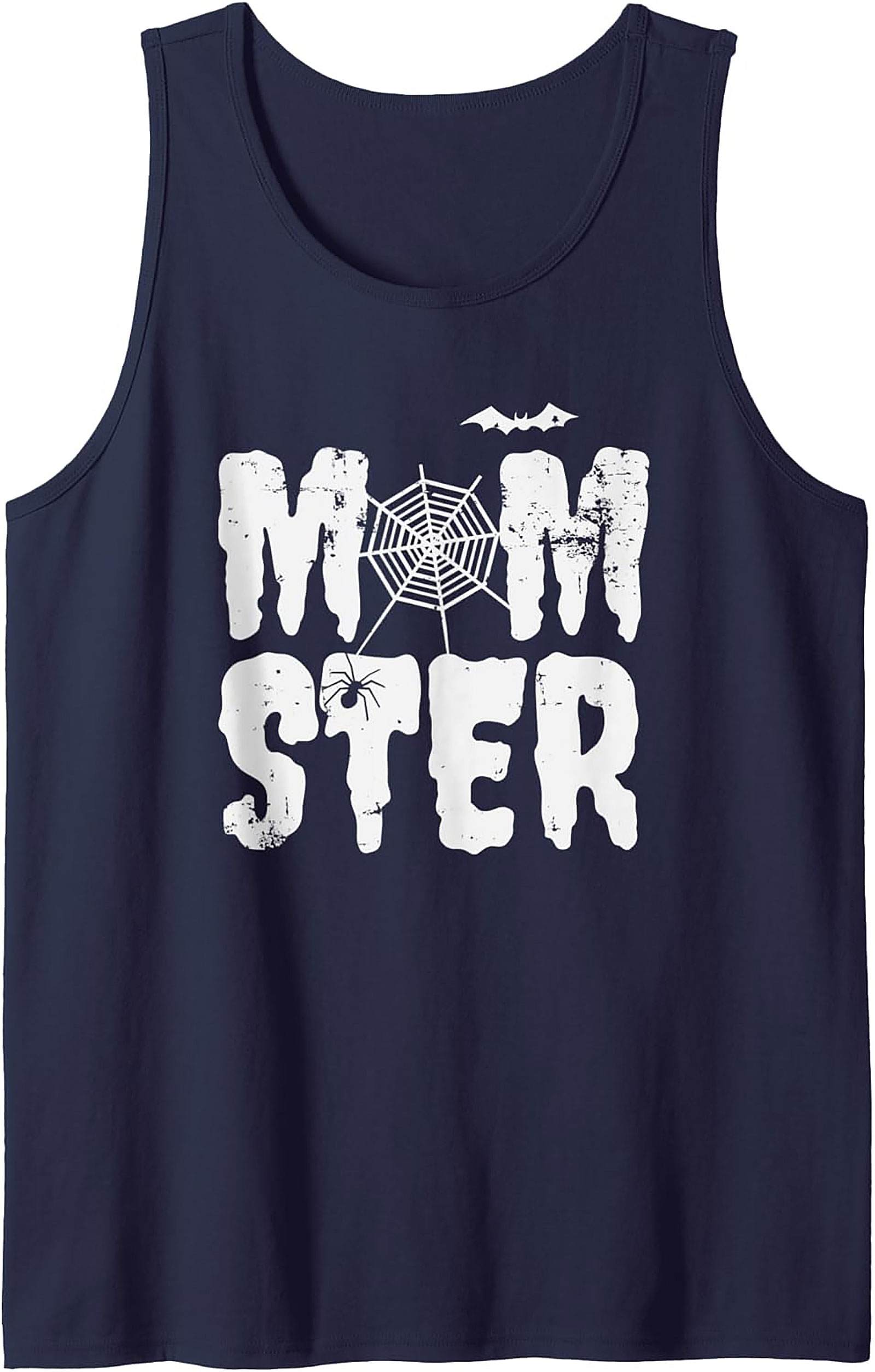 Momster Graphic Tank Top | Funny Halloween Mom Sleeveless Shirt