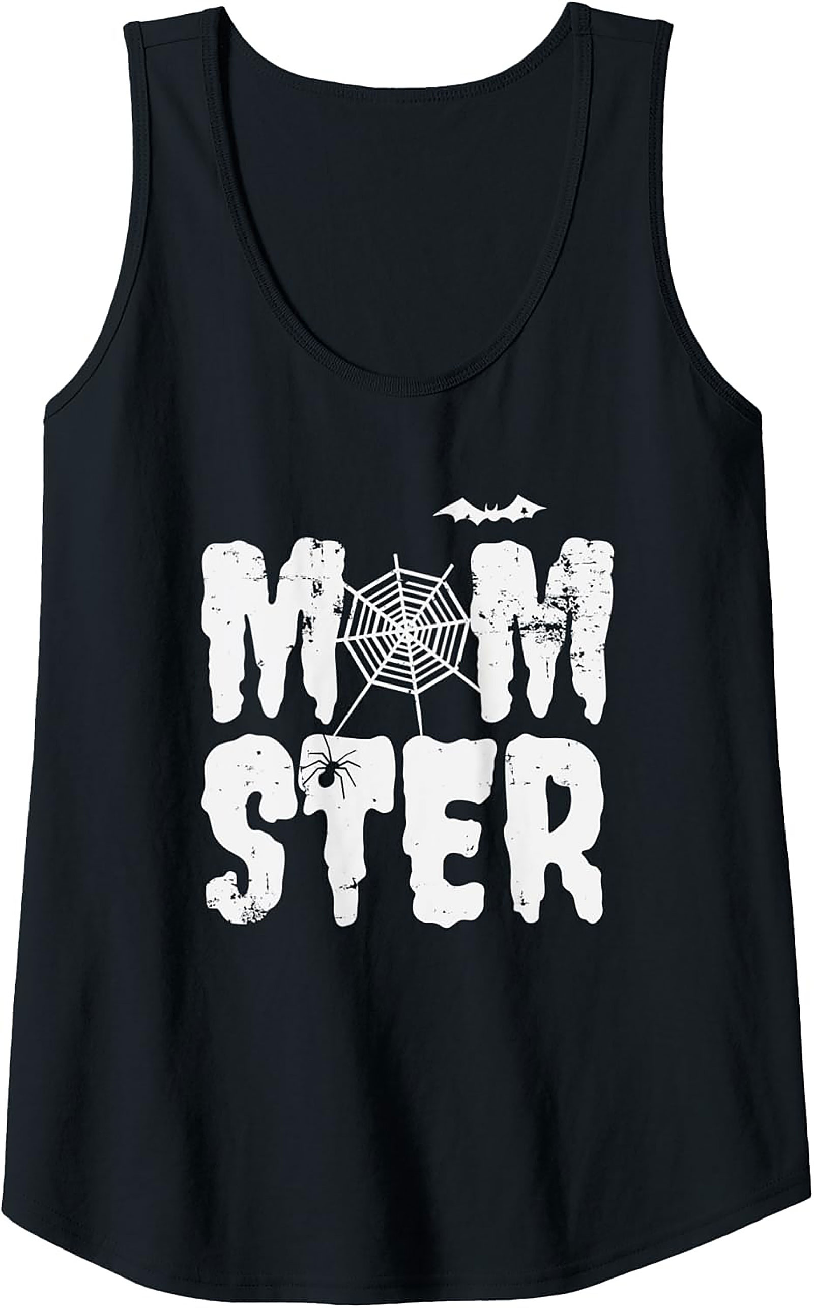 Momster Graphic Tank Top | Funny Halloween Mom Sleeveless Shirt